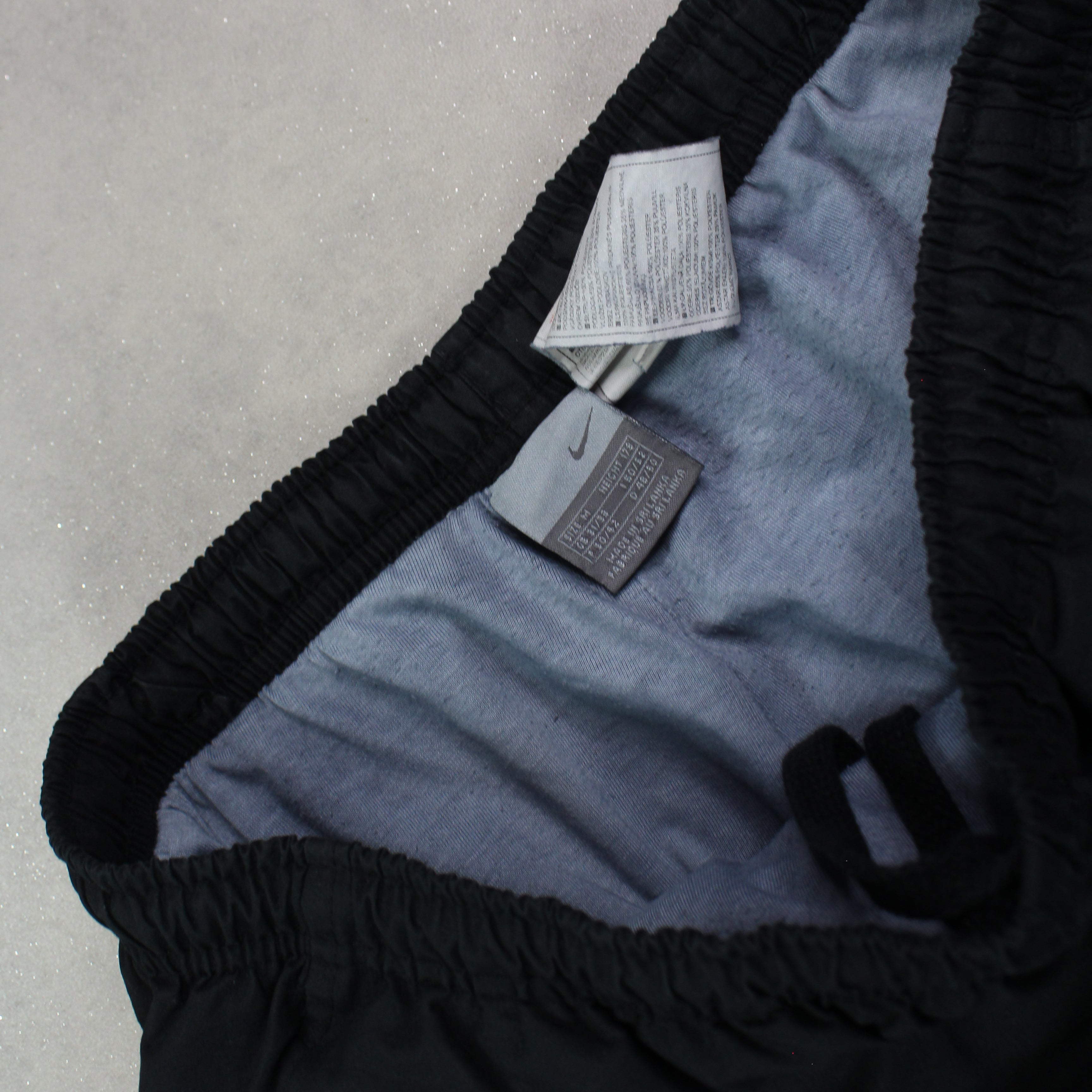 RARE 2000s Baggy Trackpants Black-OSI