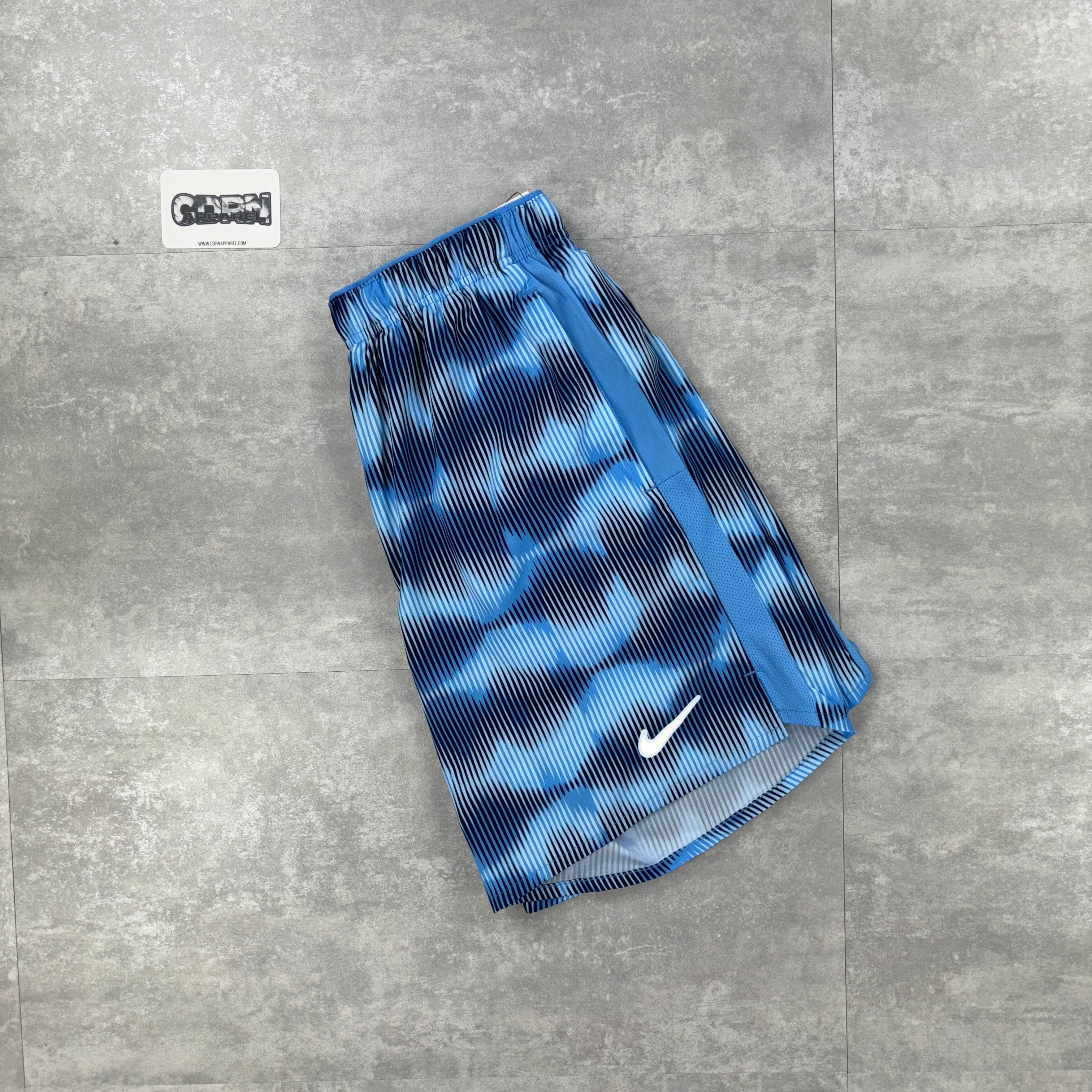 Festival Blue Repel Windbreaker & Challenger Shorts Set-OSI