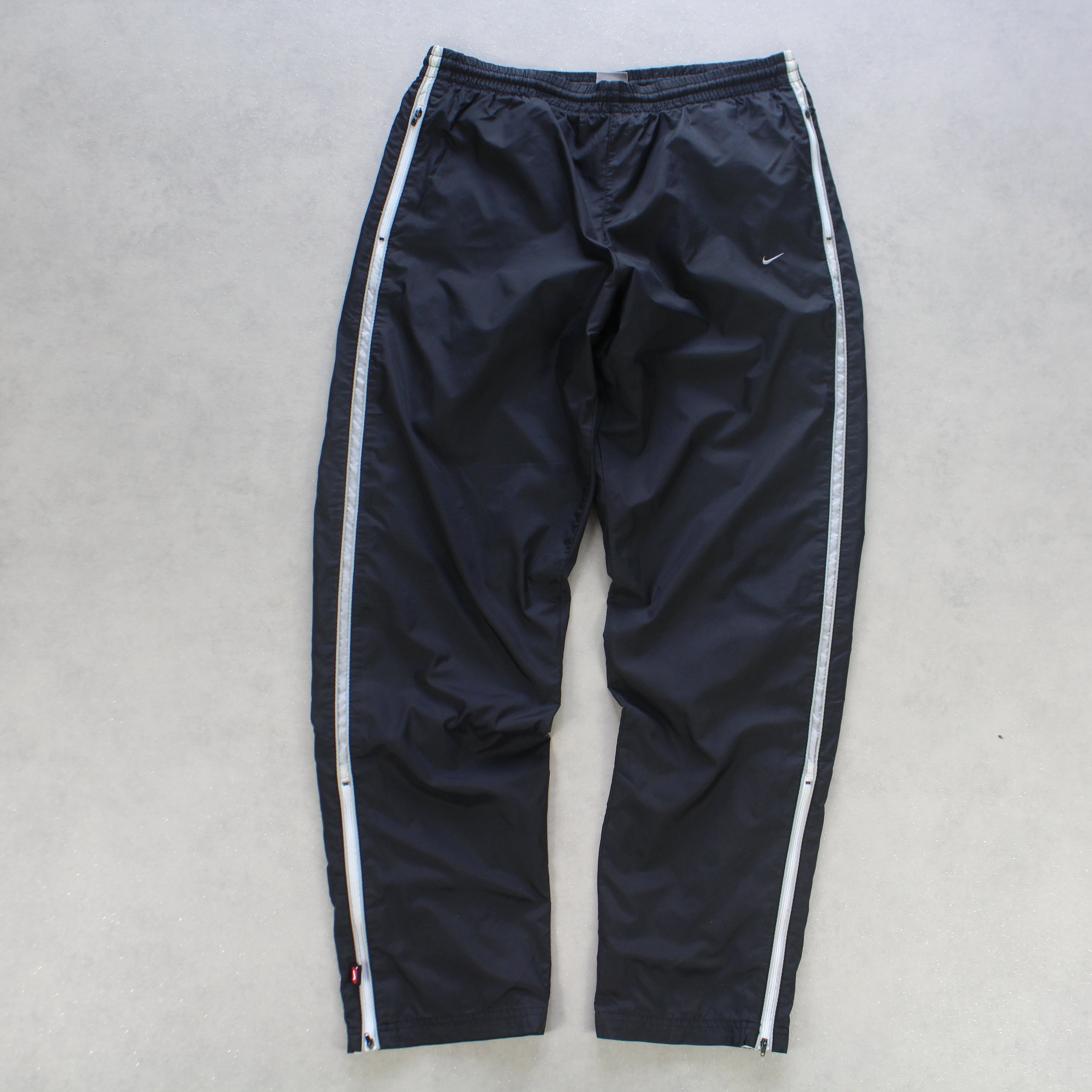 RARE 2000s Trackpants Black-OSI