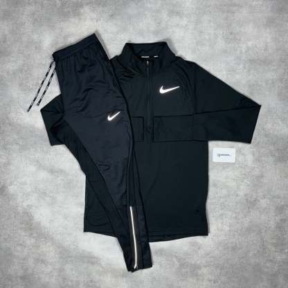 Element 1/4 Zip Black & Black Phenom Bottoms-OSI