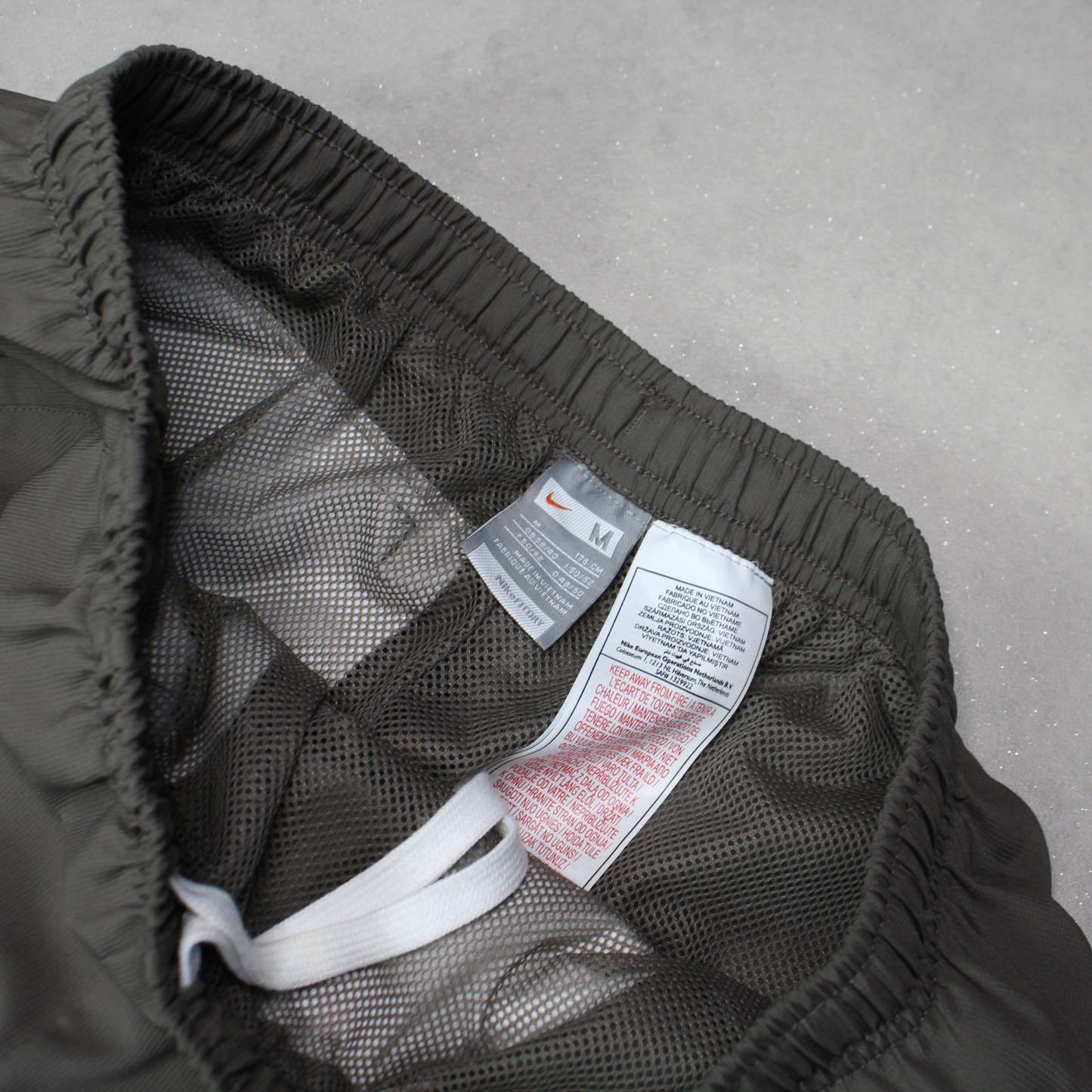 RARE 2000s Baggy Trackpants Light Brown-OSI