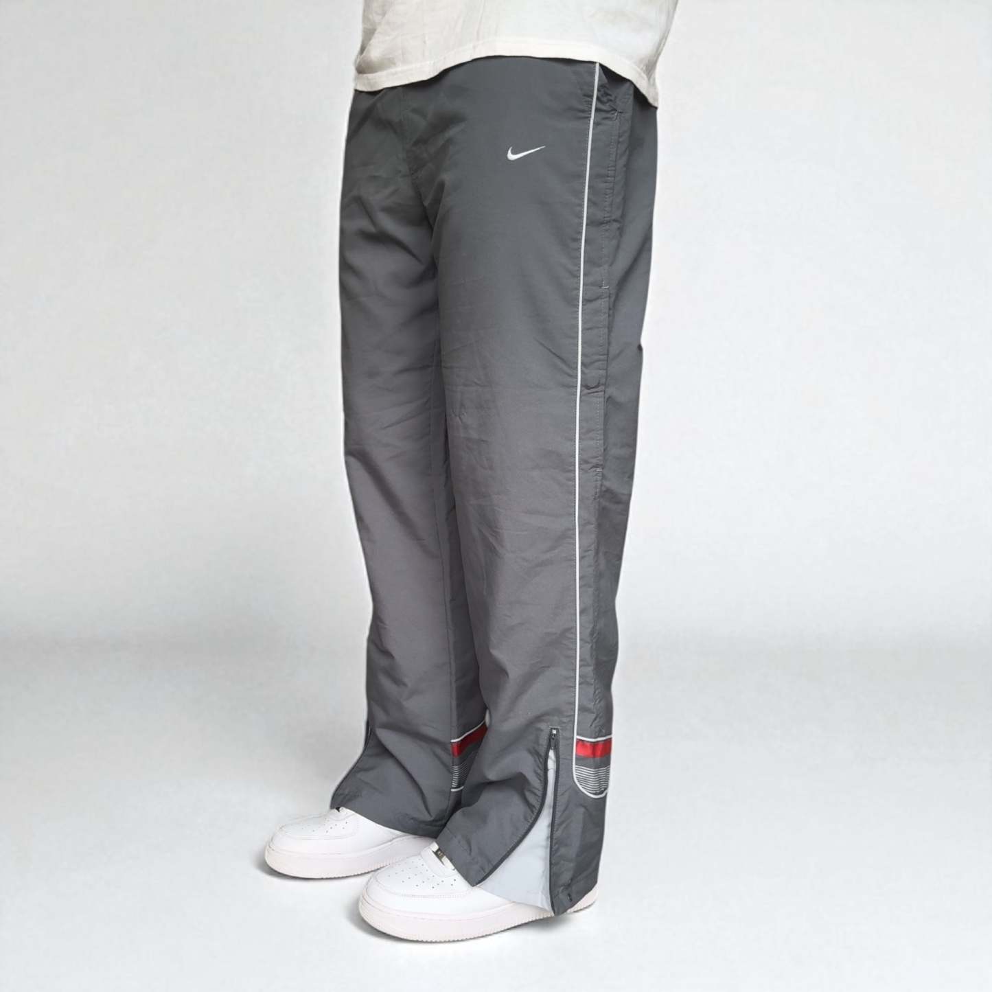 RARE 2000s Trackpants Grey-OSI