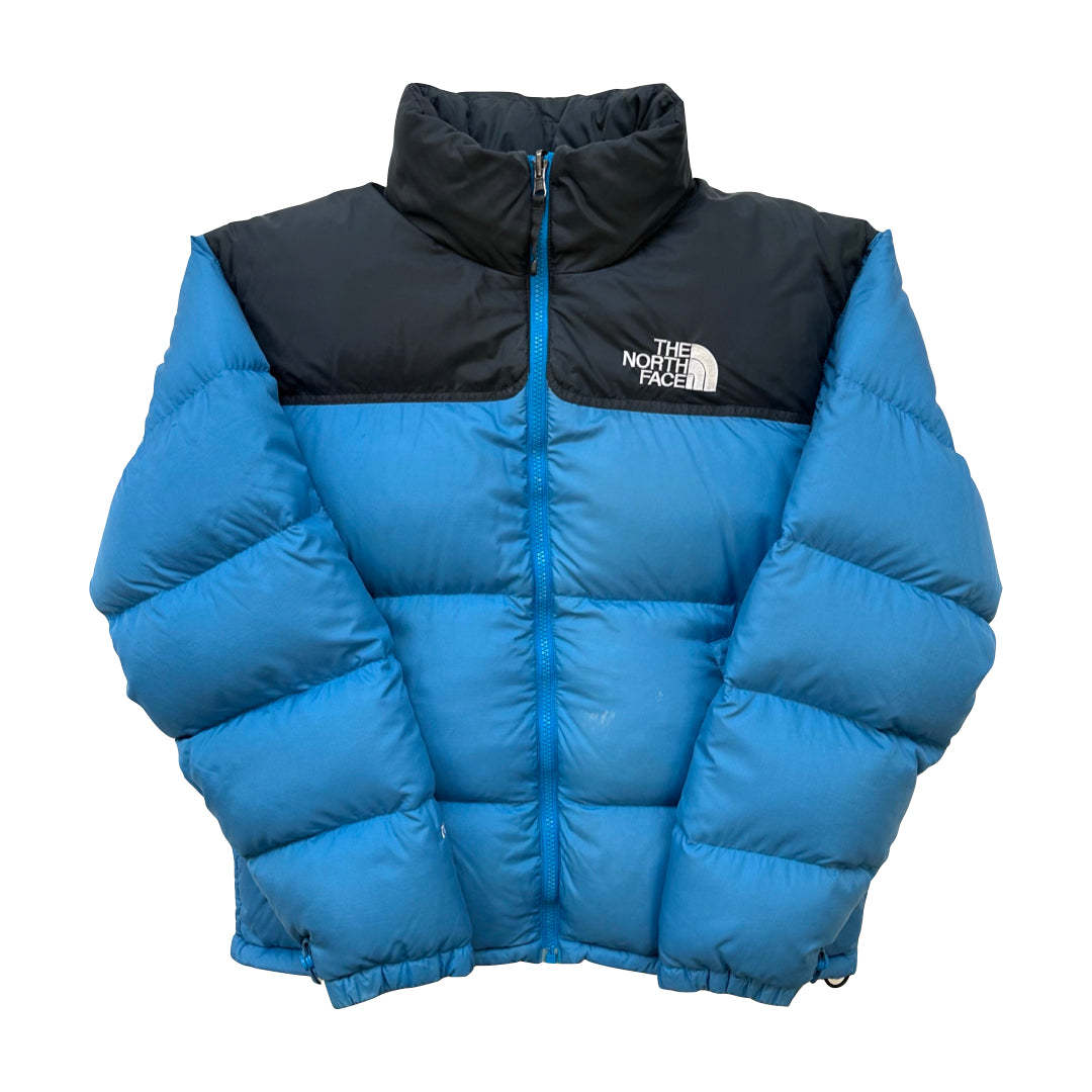 Baby Blue Puffer Jacket STAINED-OSI