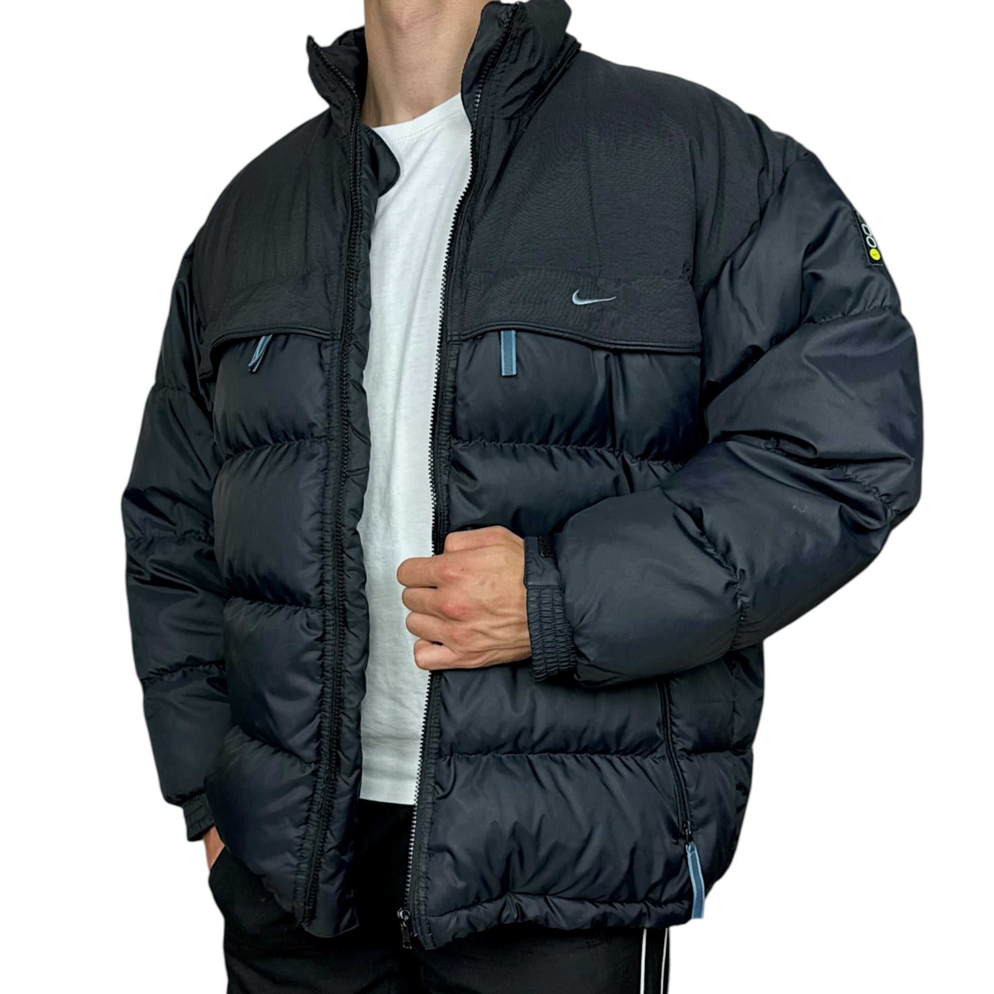 Vintage 90s Puffer Daunenjacke-OSI