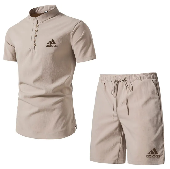 SHORTS MASCULINO VERÃO MANGA CURTA RESPIRÁVEL SPORTSWEAR.-OSI