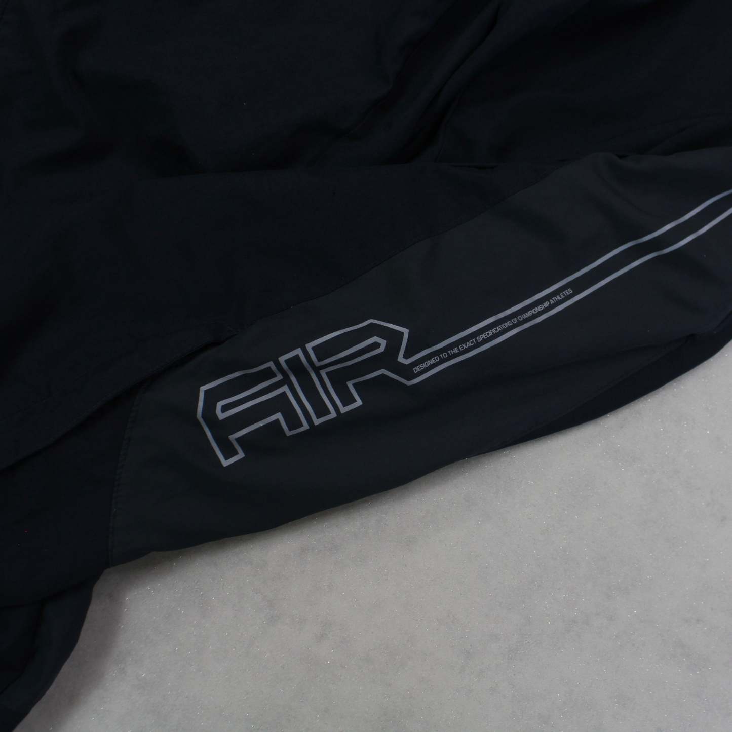 RARE 2000s Air Trackpants Black-OSI