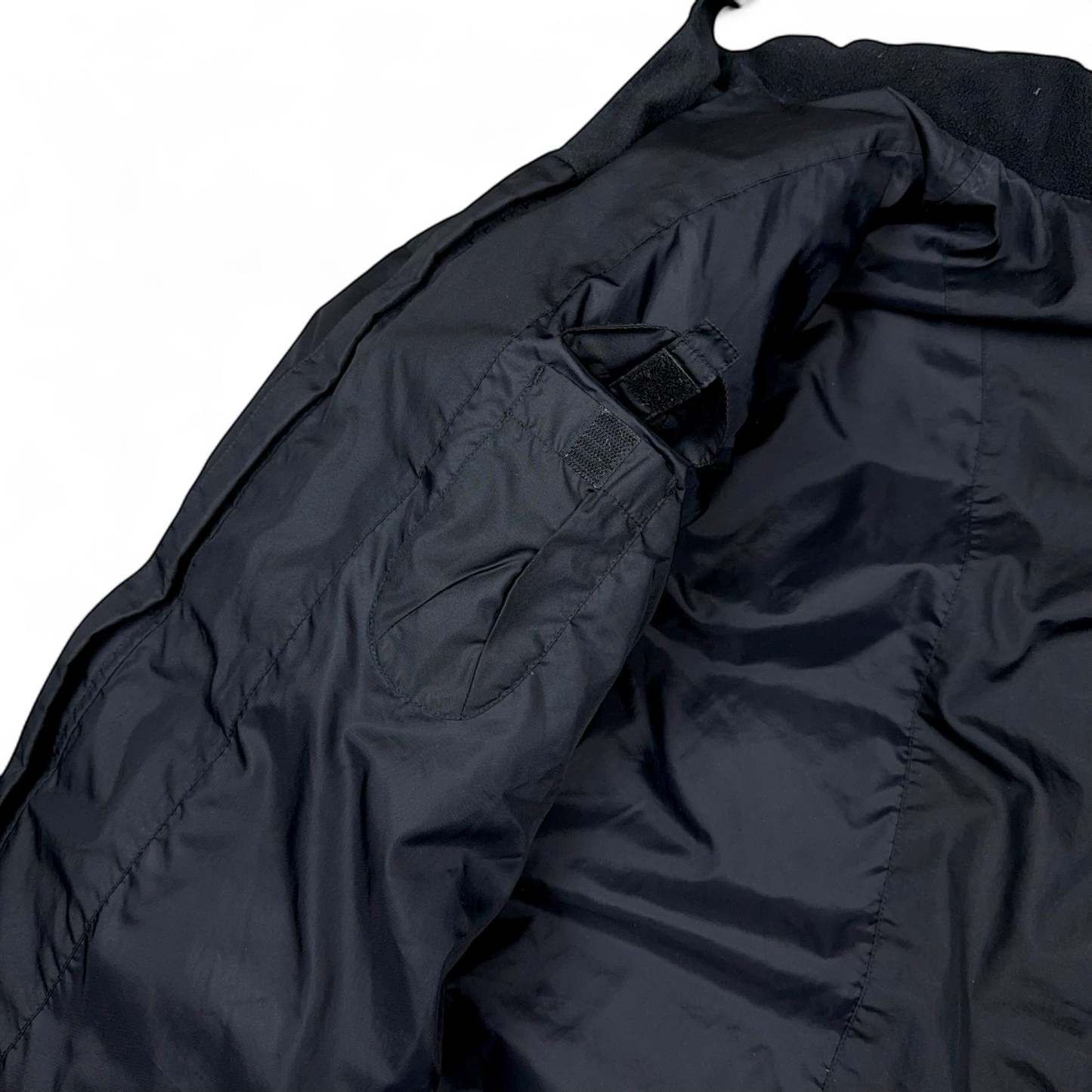 Vintage  Puffer Daunenjacke Schwarz-OSI