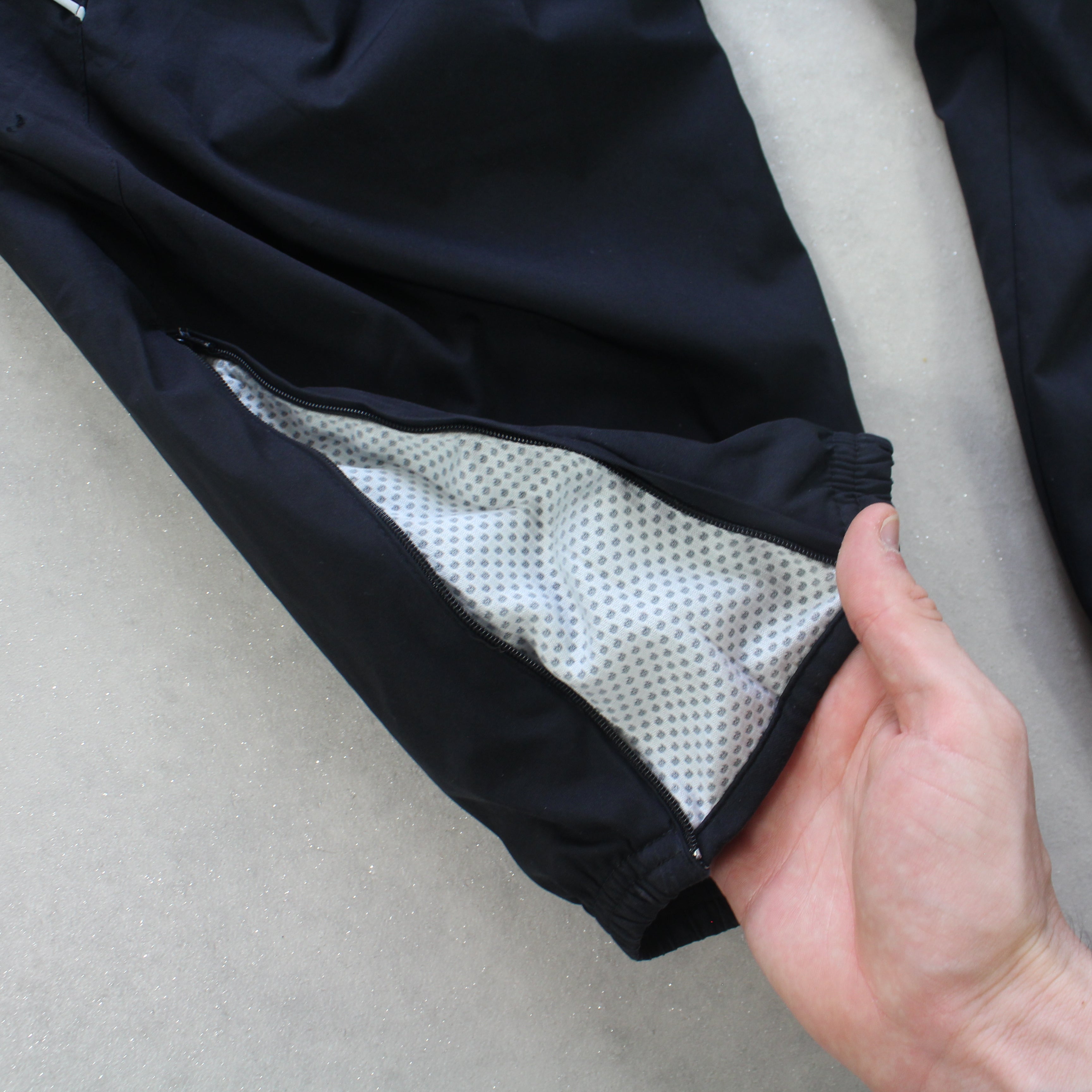 RARE 2000s Trackpants Black-OSI