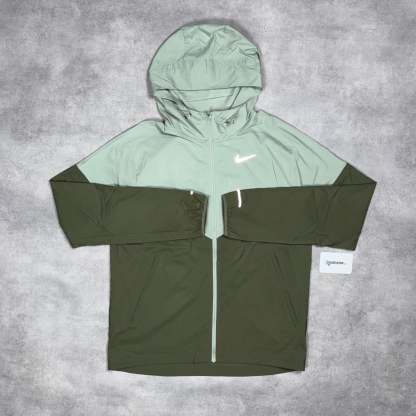 Uv Windrunner Jacket Jade Green & Black Phenom Bottoms Set-OSI