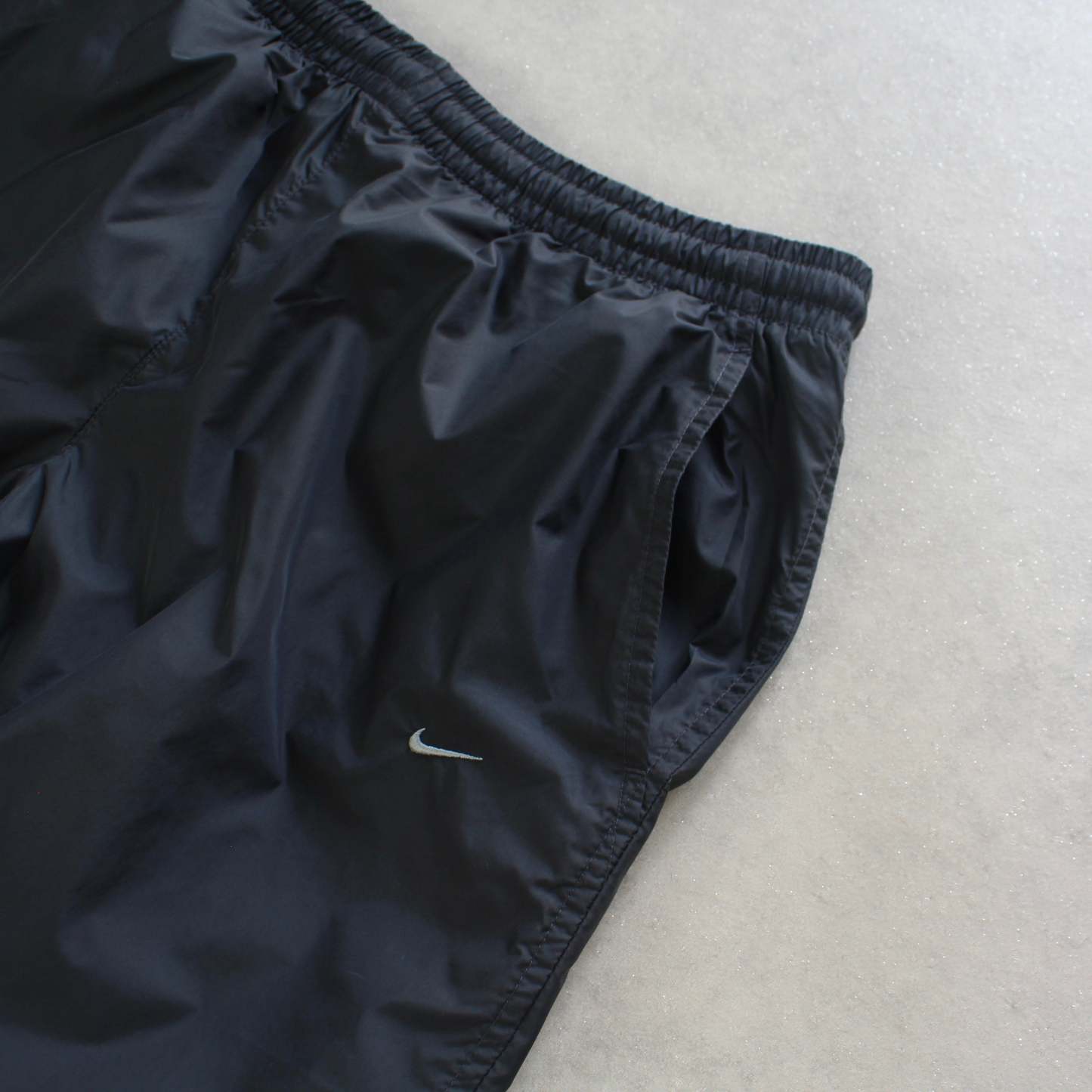 RARE 2000s Trackpants Black-OSI