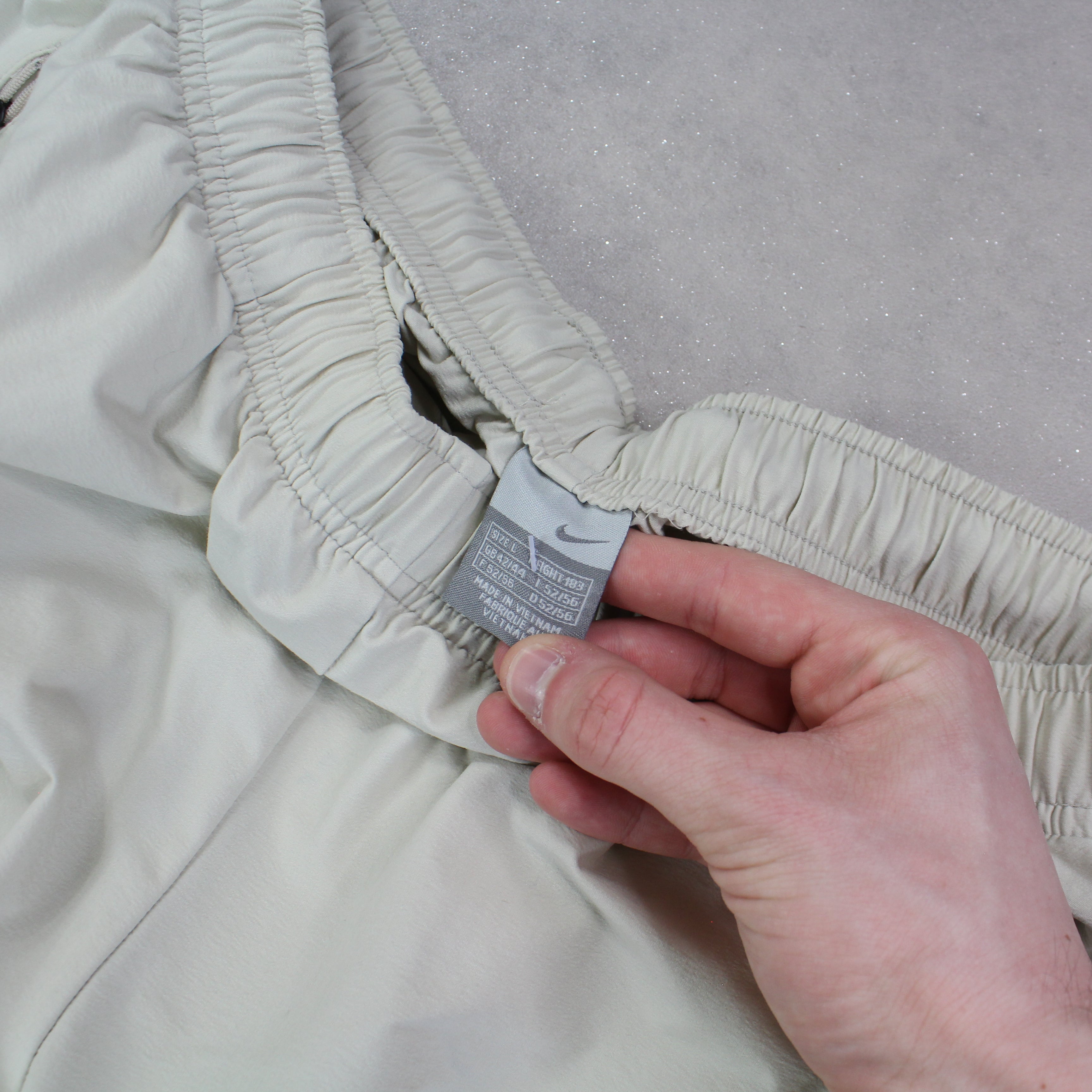SUPER RARE 00s Trackpants Cream-OSI