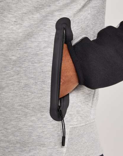 Fleece Full-Zip Hoodie-OSI