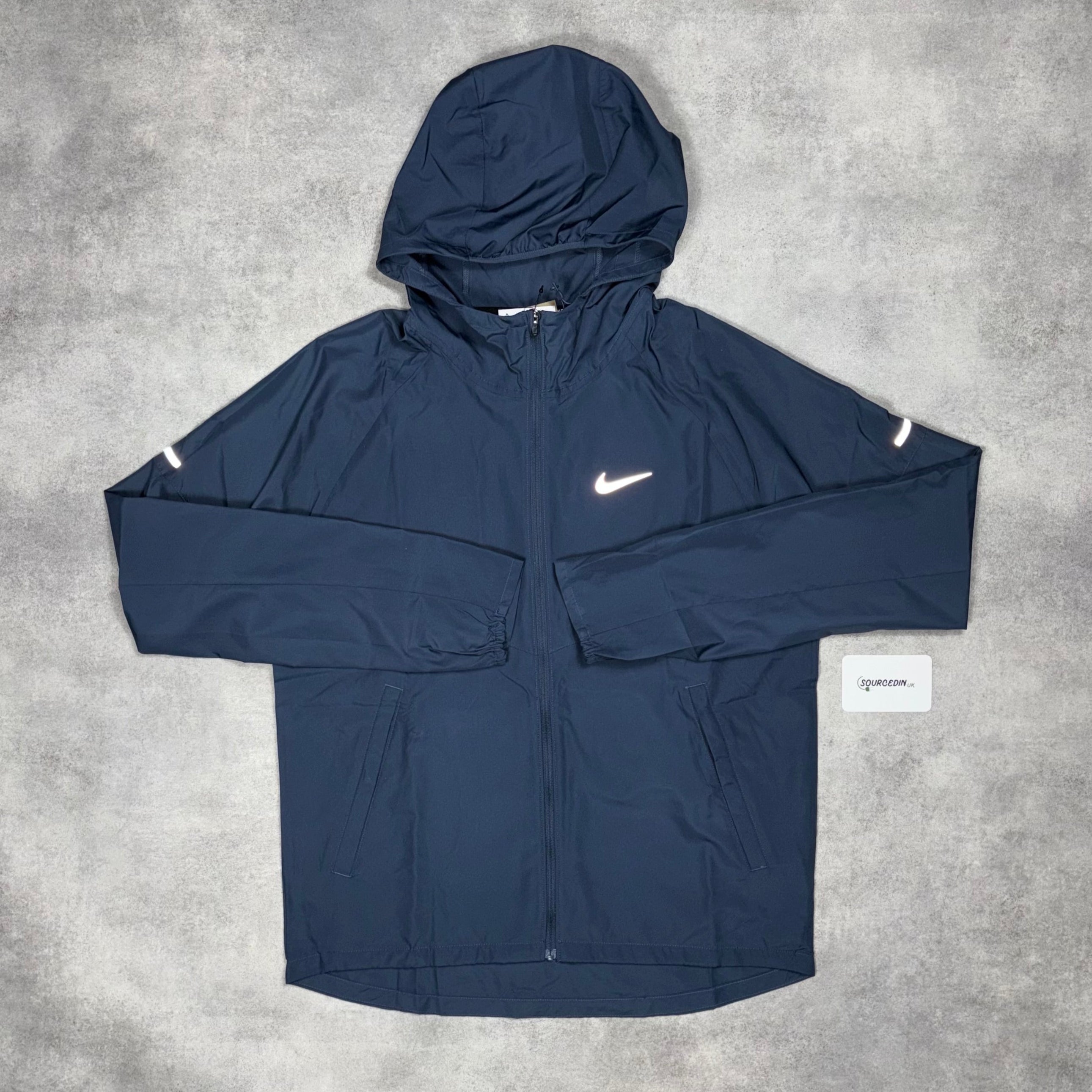 Repel Miler Windrunner Jacket Navy & Black Phenom Bottoms Set-OSI