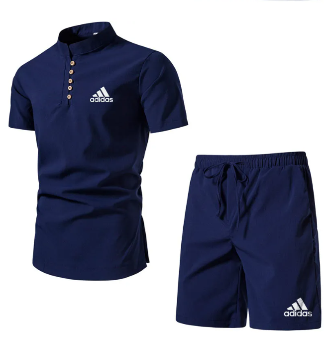 SHORTS MASCULINO VERÃO MANGA CURTA RESPIRÁVEL SPORTSWEAR.-OSI