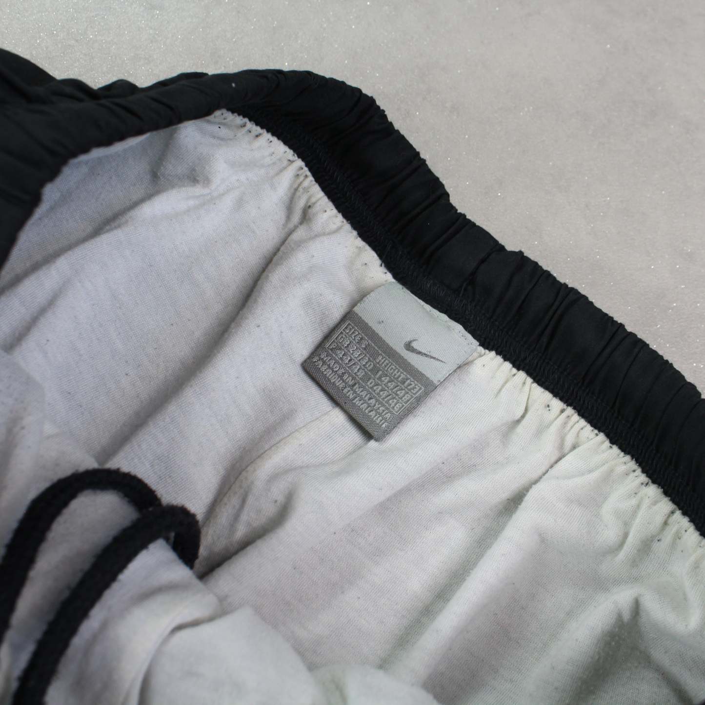 RARE 2000s Trackpants Black-OSI