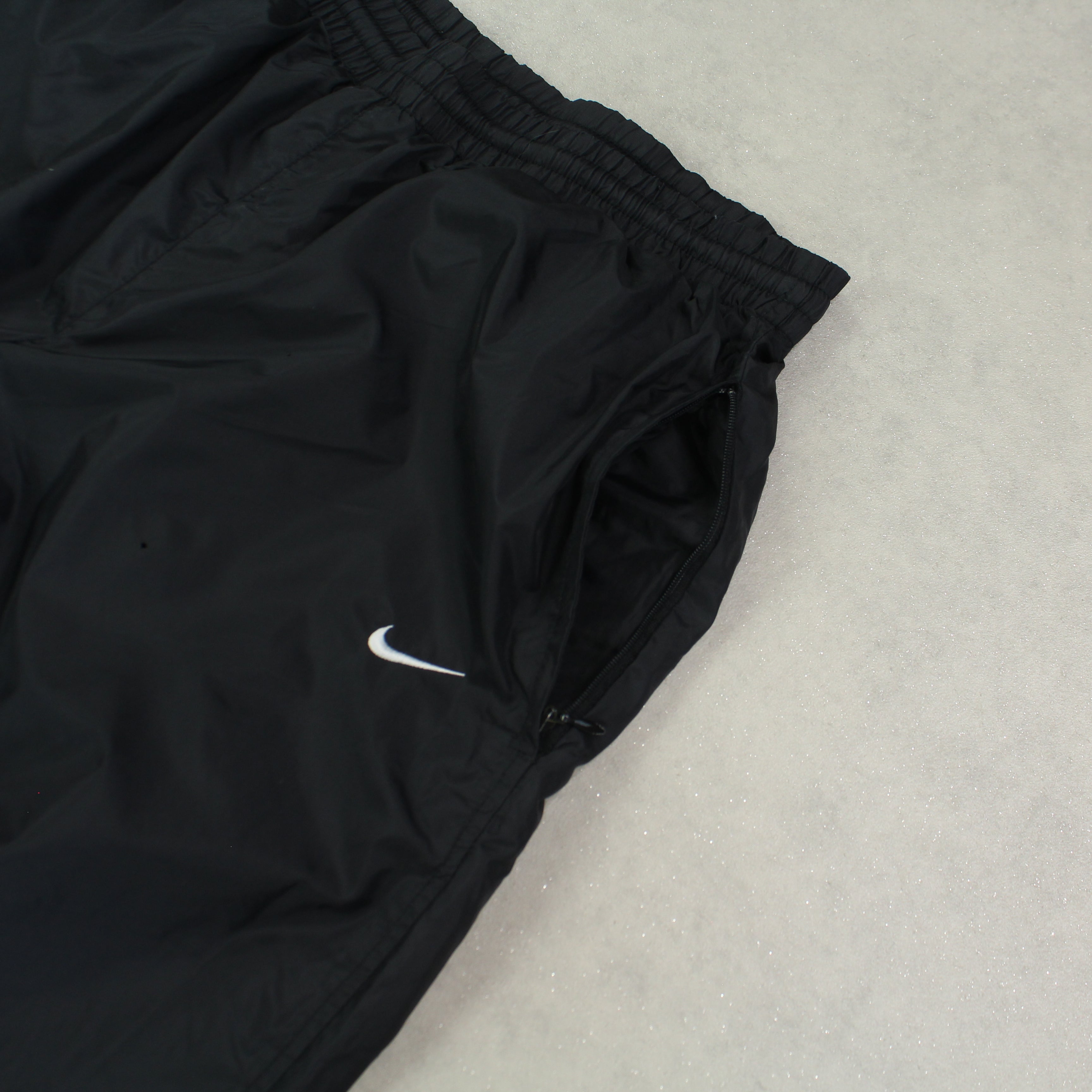 SUPER RARE 2000s Trackpants Black-OSI