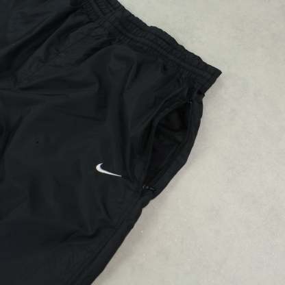 SUPER RARE 2000s Trackpants Black-OSI