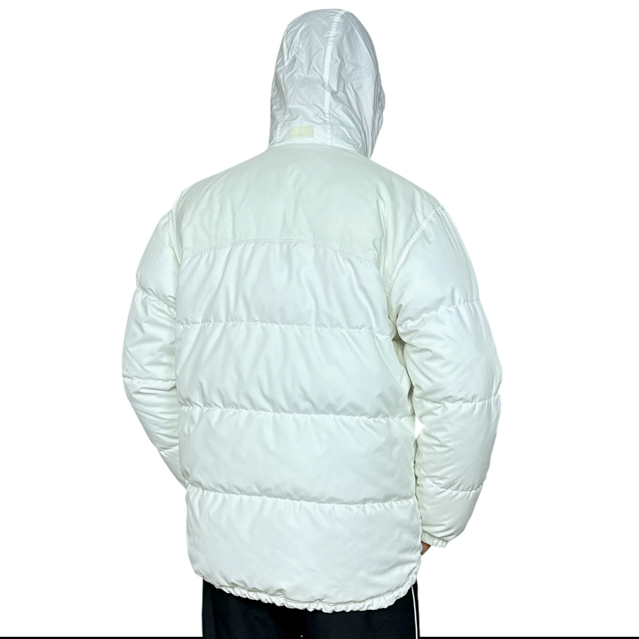 Vintage  Puffer Daunenjacke Wei?-OSI
