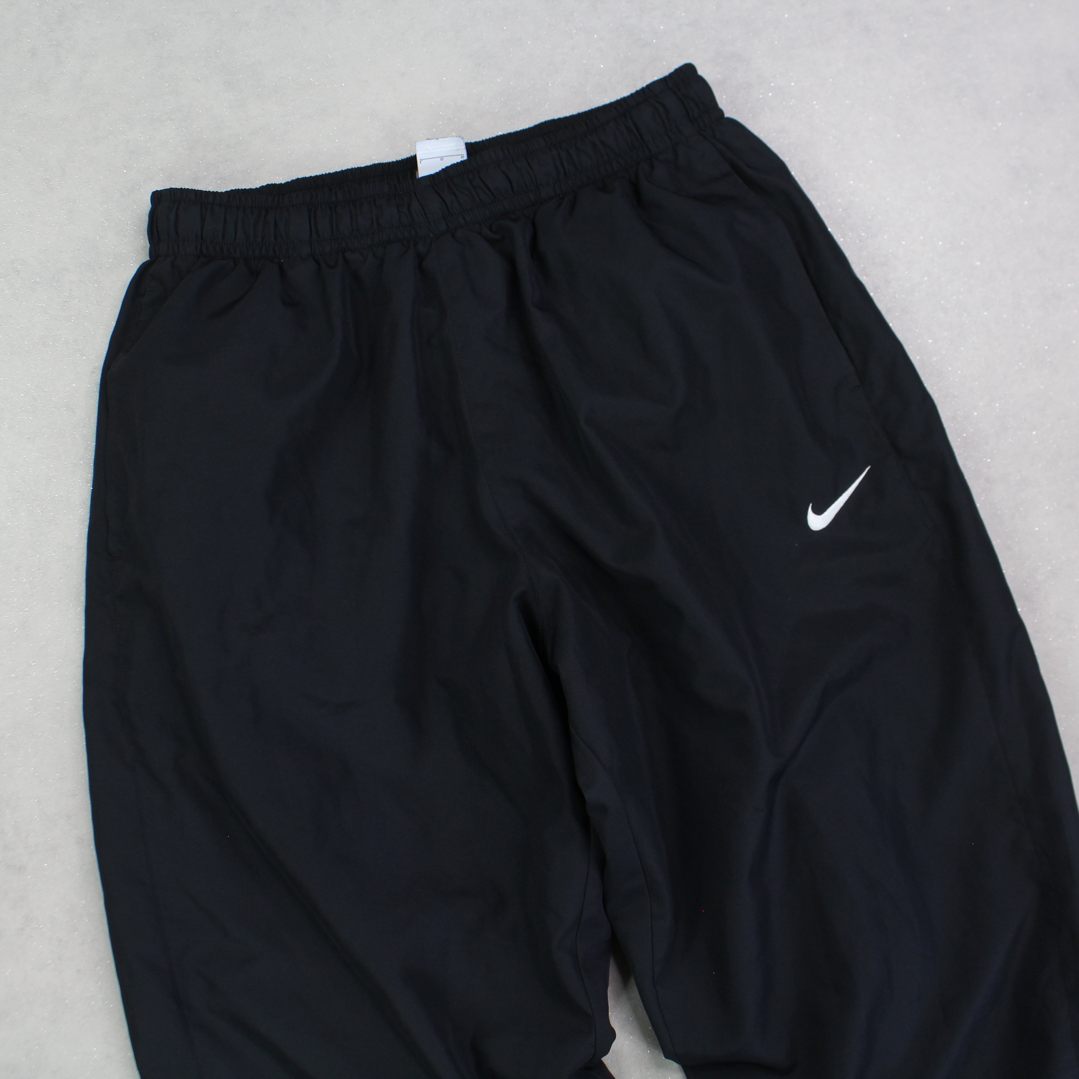 RARE 2000s Trackpants Black-OSI