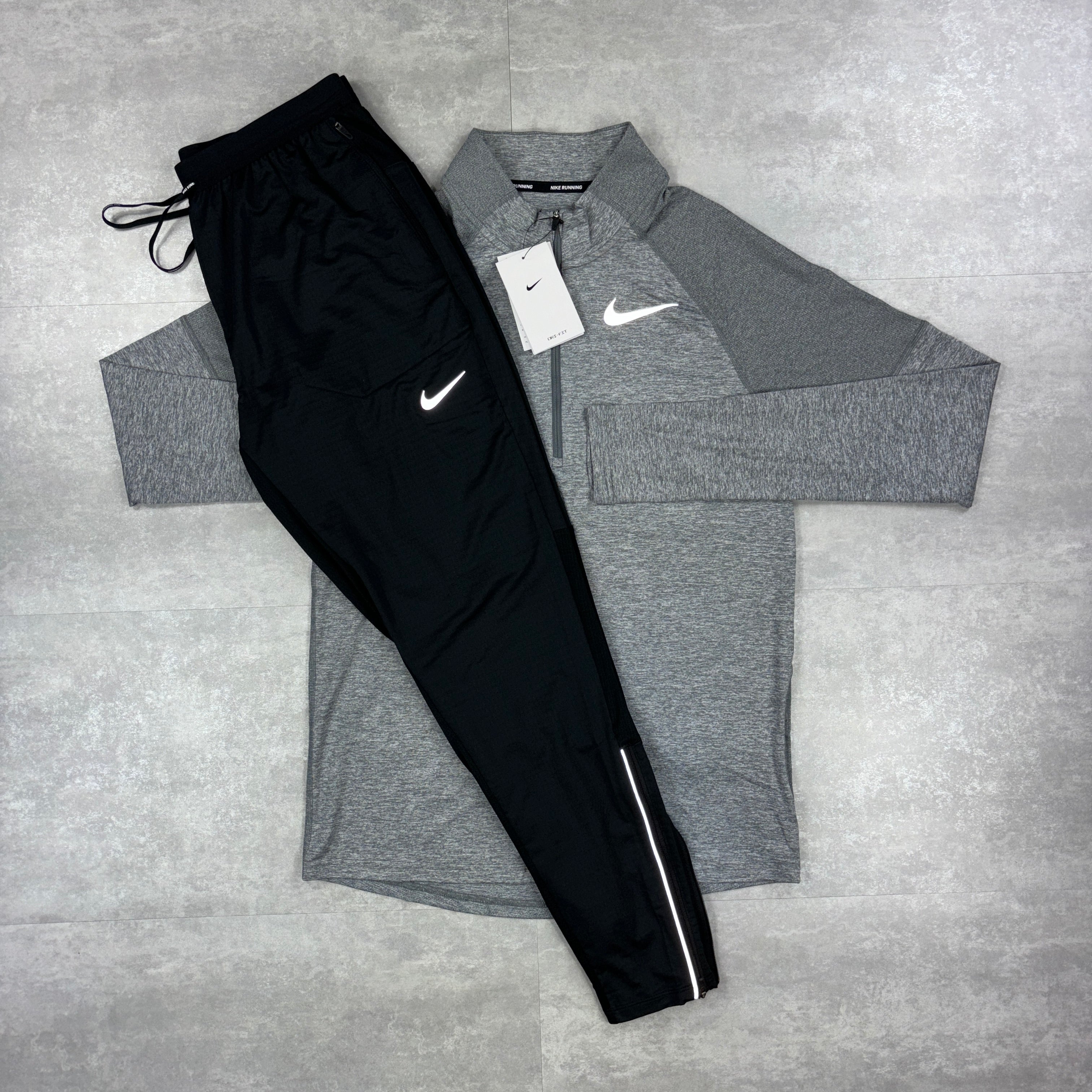 Element 2.0 1/4 Zip Grey & Black Phenoms Pants Set-OSI