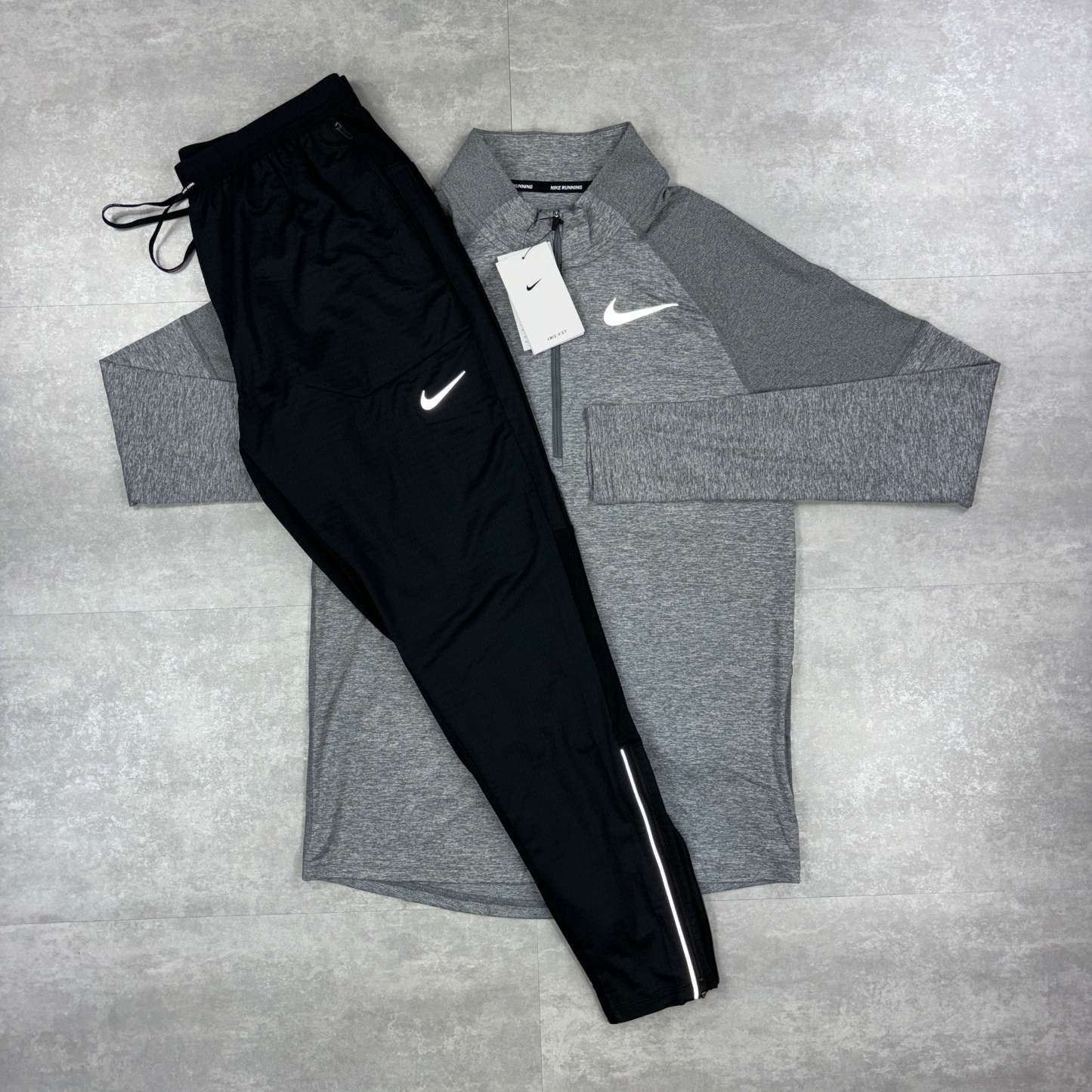 Element 2.0 1/4 Zip Grey & Black Phenoms Pants Set-OSI