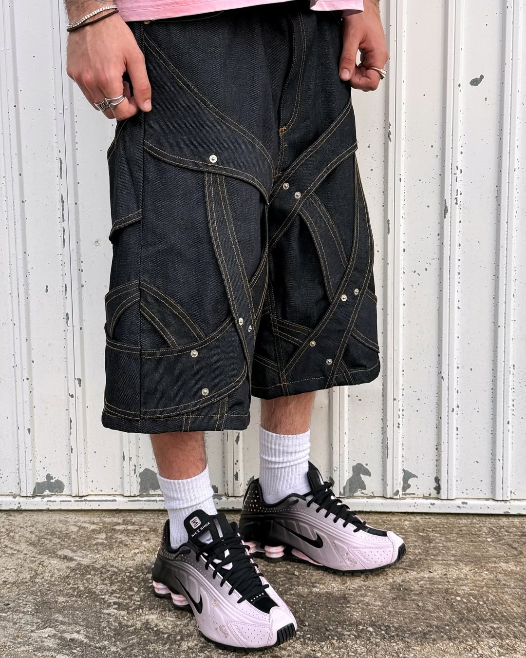 Raw Cowboy Denim Shorts-OSI