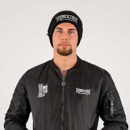 100% Hardcore Bomberjacket Branded Rage Black-OSI