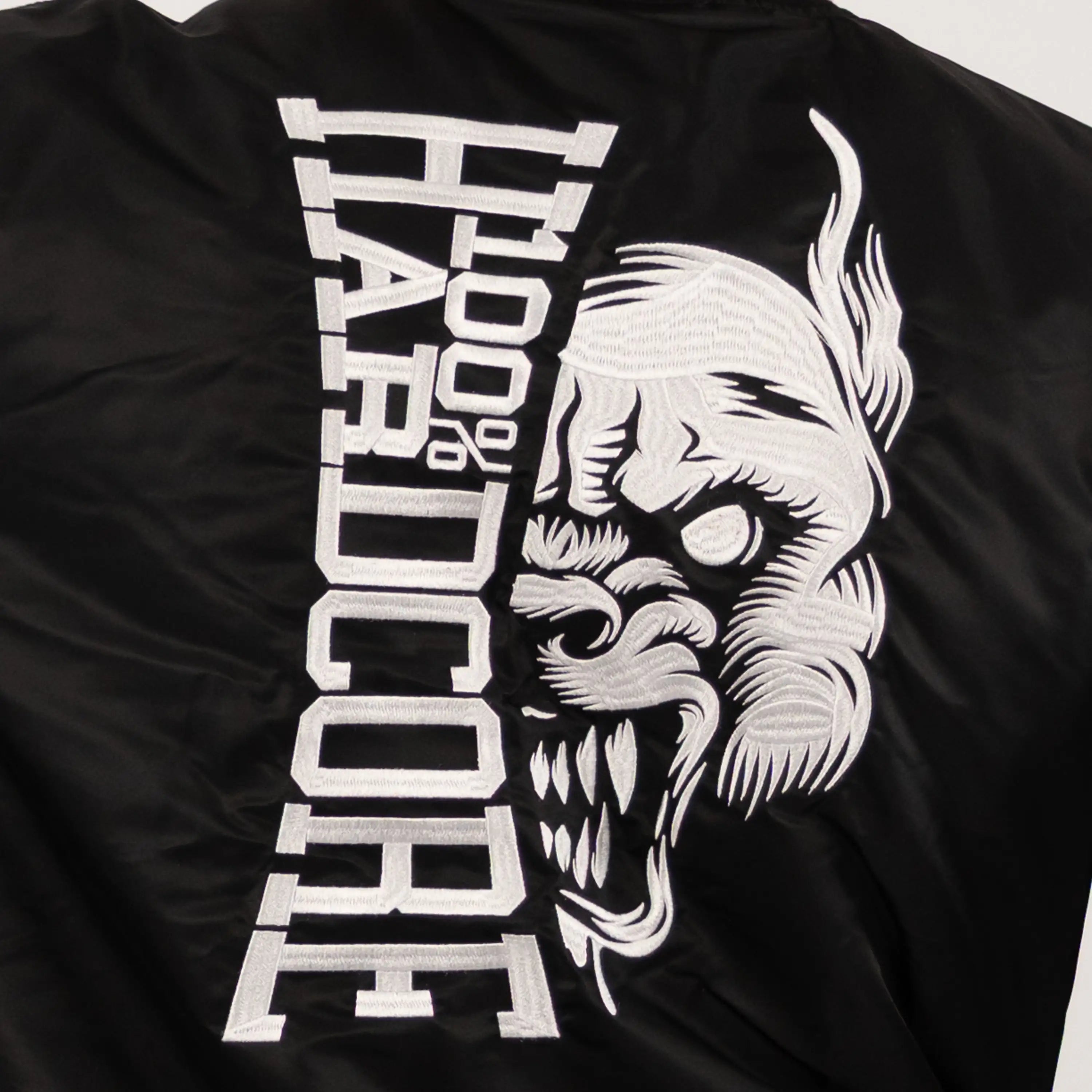 100% Hardcore Bomberjacket Branded Rage Black-OSI