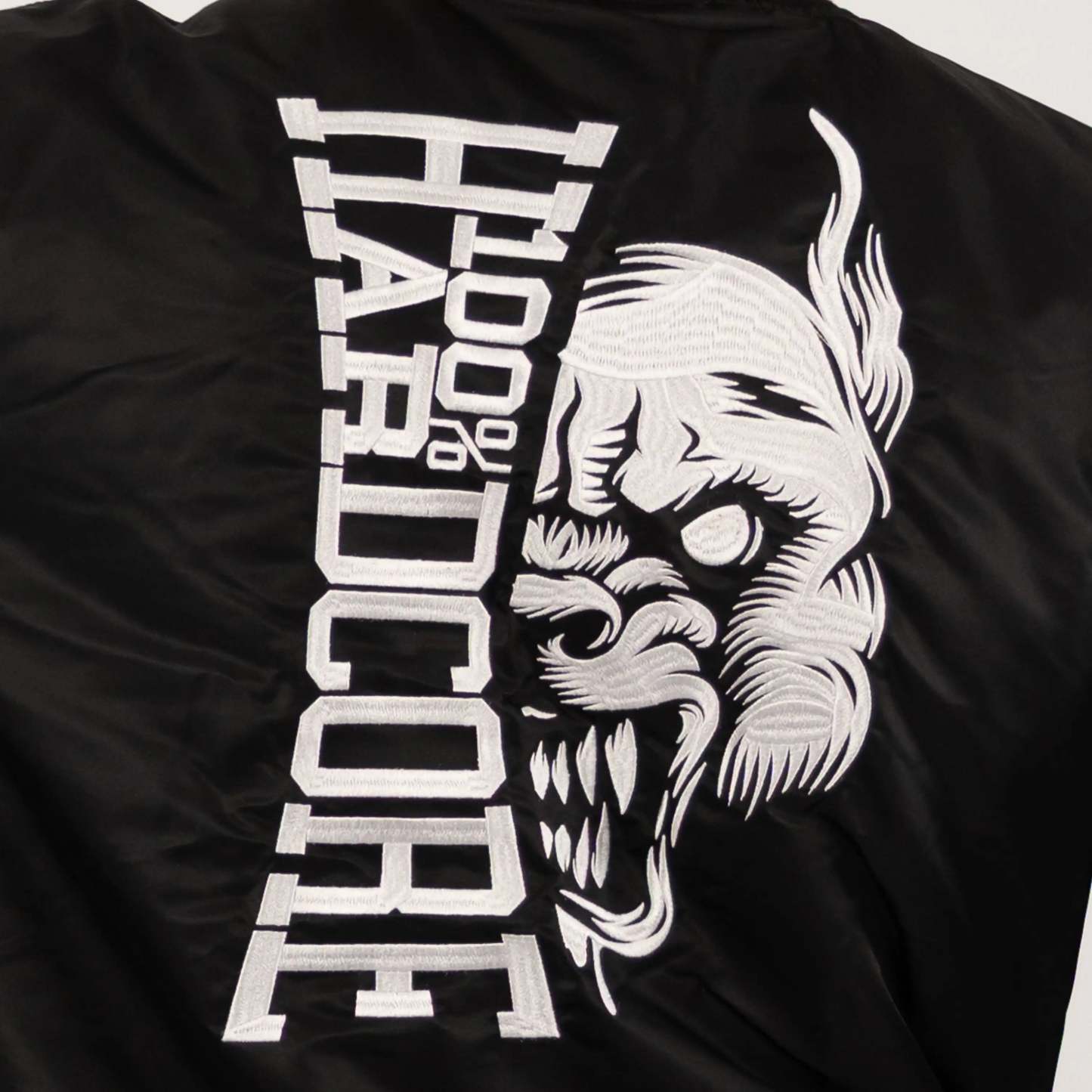 100% Hardcore Bomberjacket Branded Rage Black-OSI
