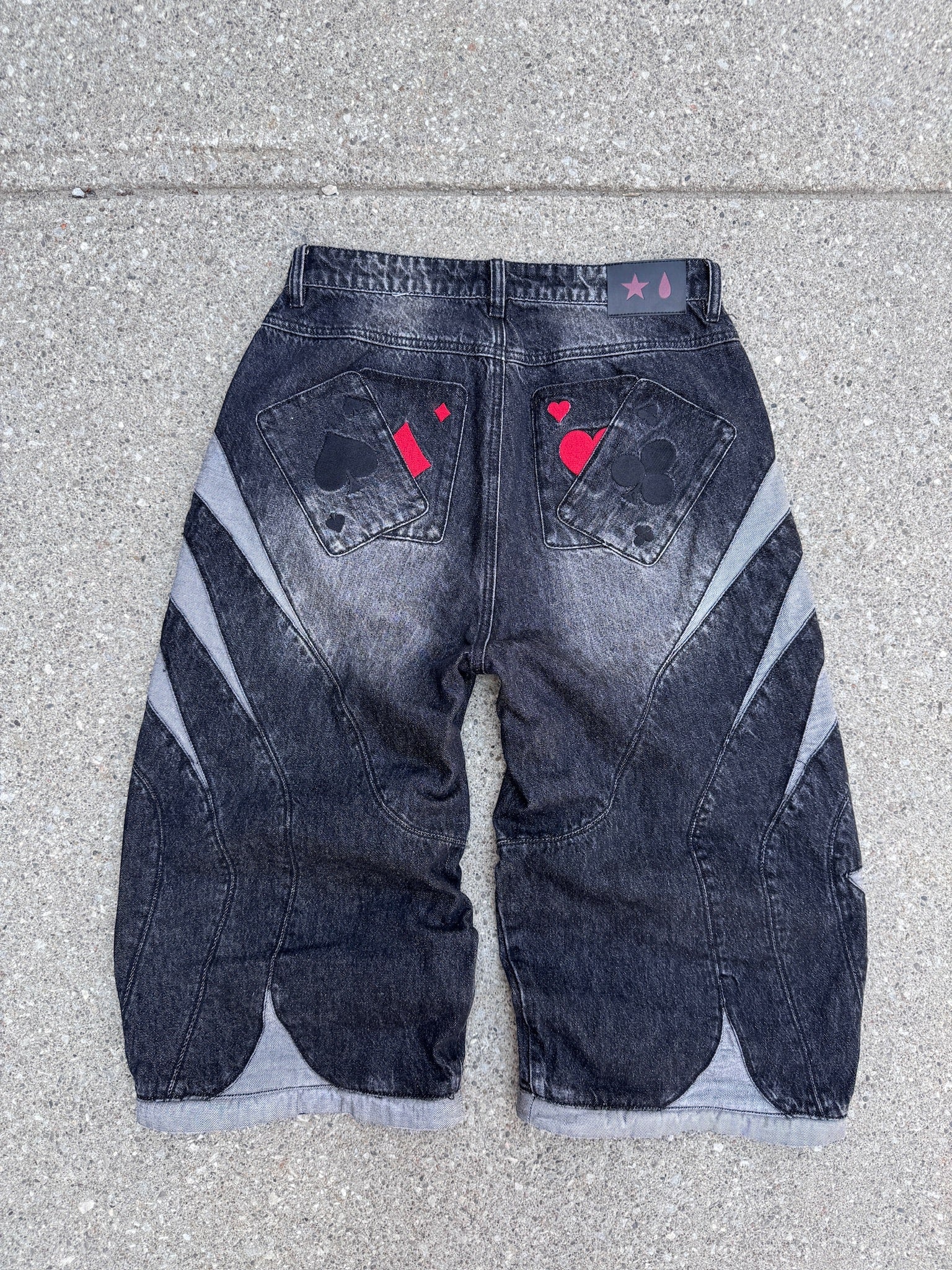 "SPIDER" Jeans Black-OSI