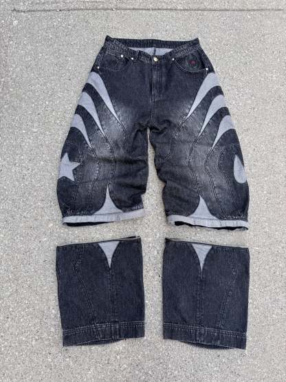 "SPIDER" Jeans Black-OSI