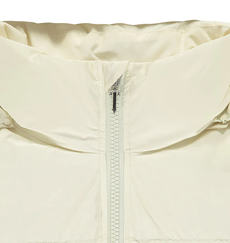  Irongate Detachable Hooded Puffer Jacket – Cream-OSI