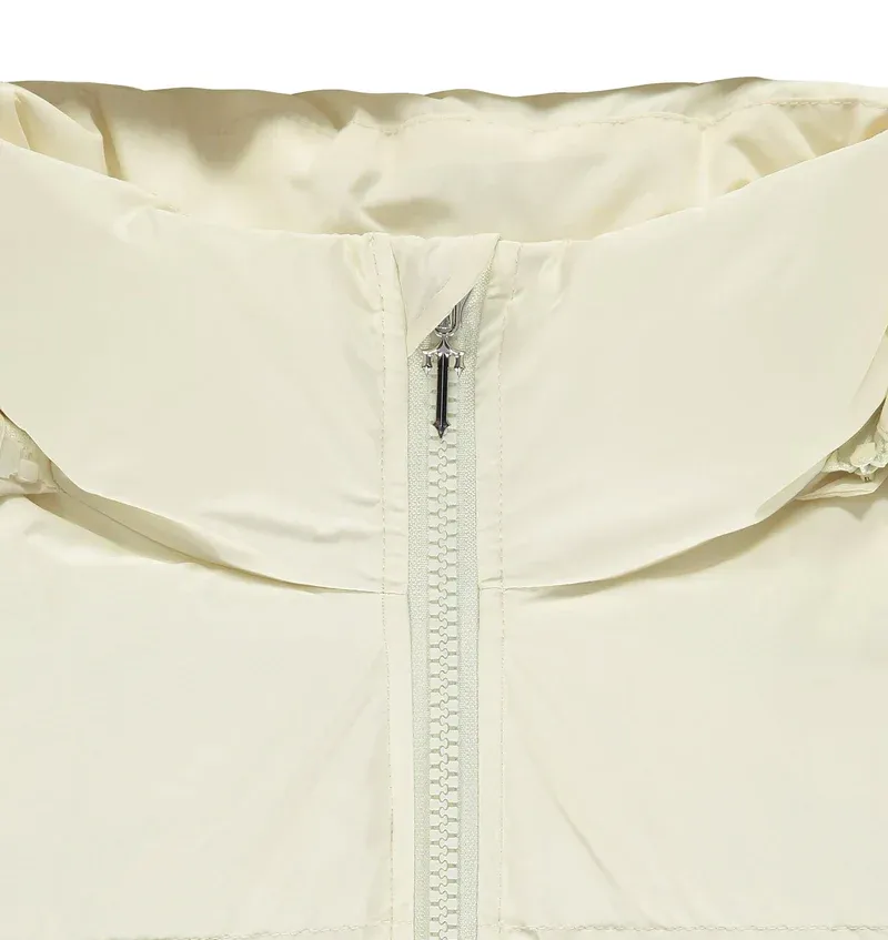  Irongate Detachable Hooded Puffer Jacket – Cream-OSI
