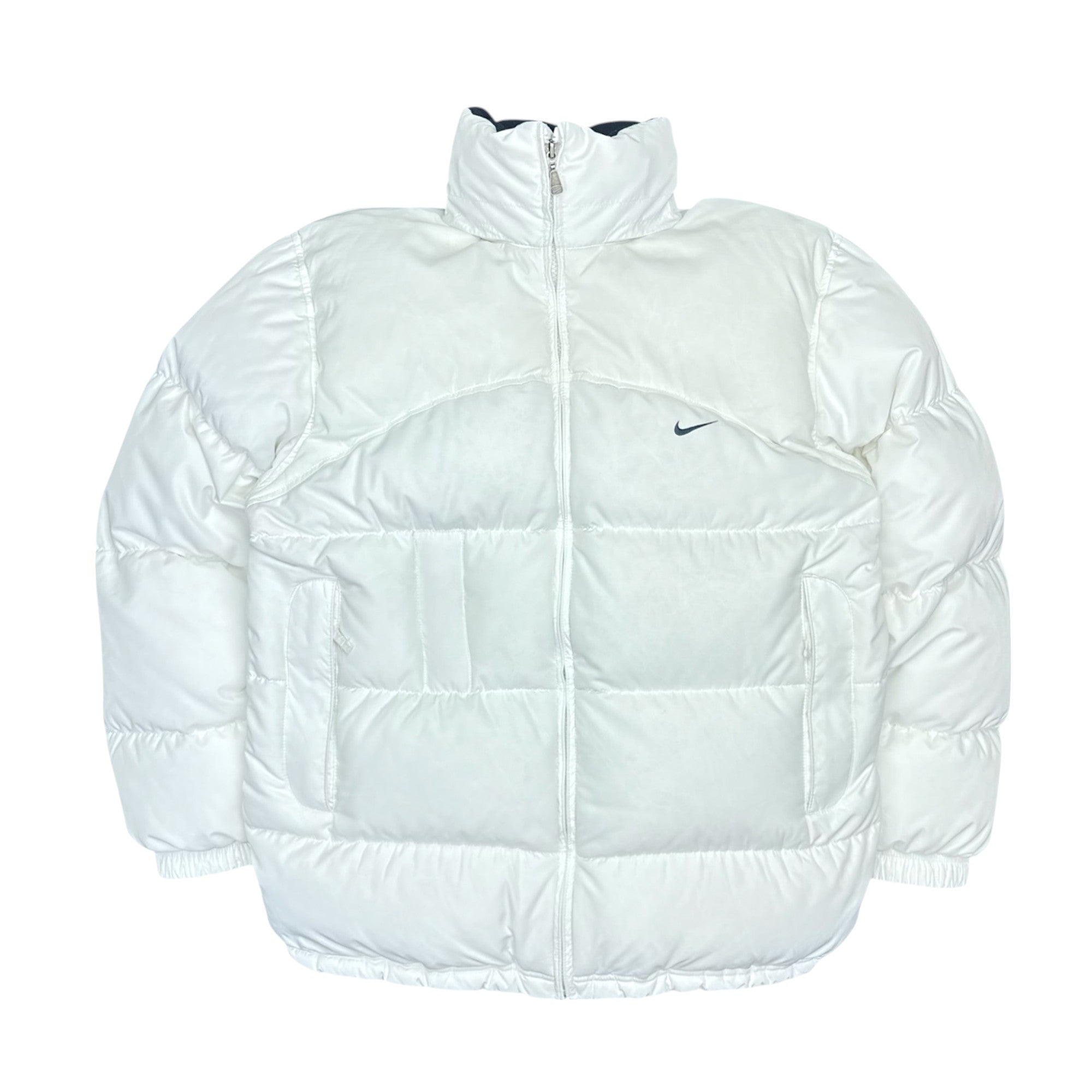 Vintage  Puffer Daunenjacke Wei?-OSI