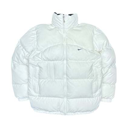 Vintage  Puffer Daunenjacke Wei?-OSI