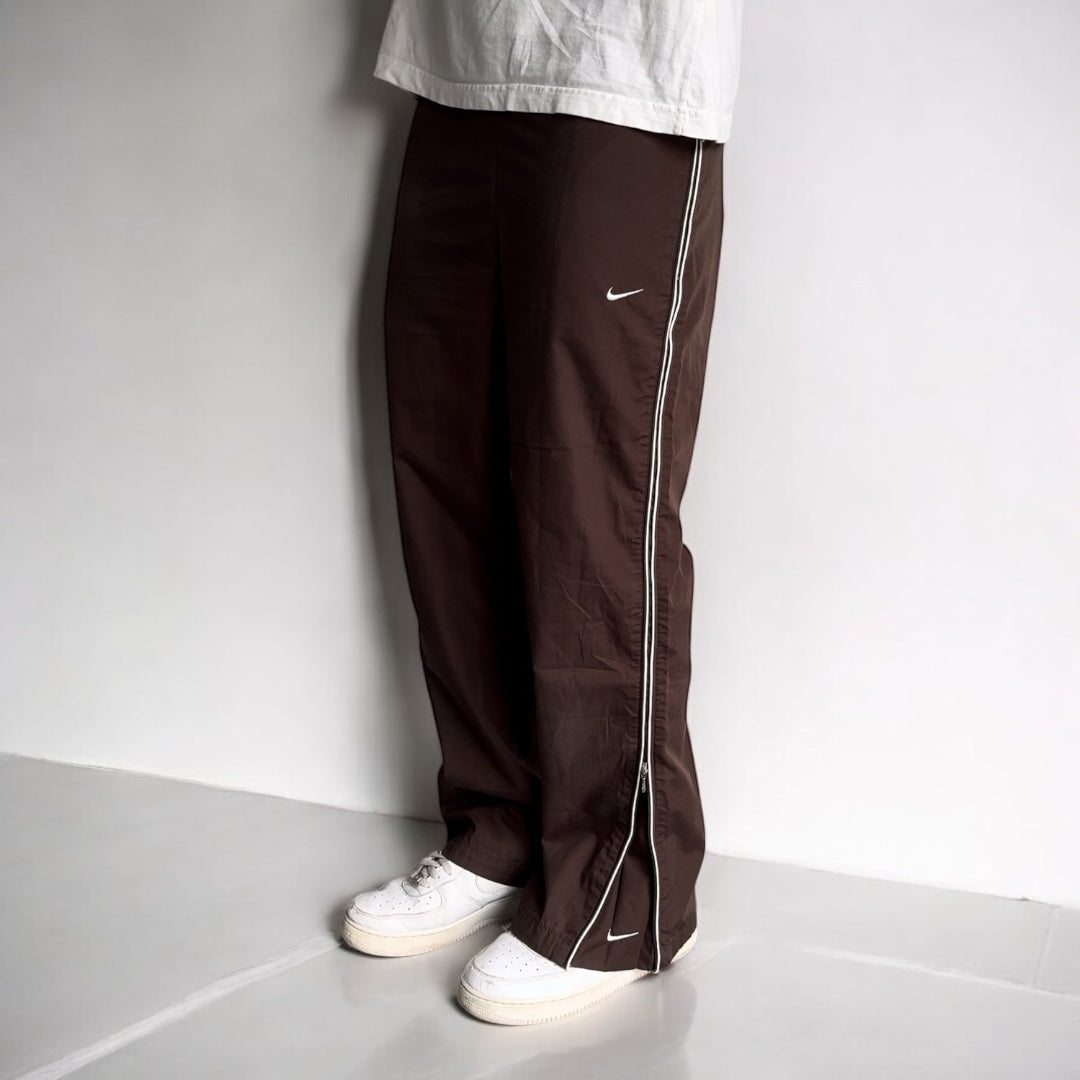 SUPER RARE 2000s Trackpants Brown-OSI