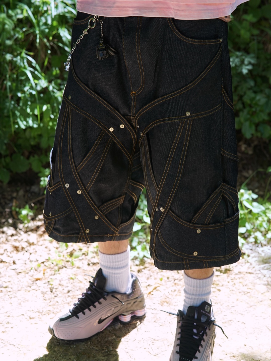 Raw Cowboy Denim Shorts-OSI