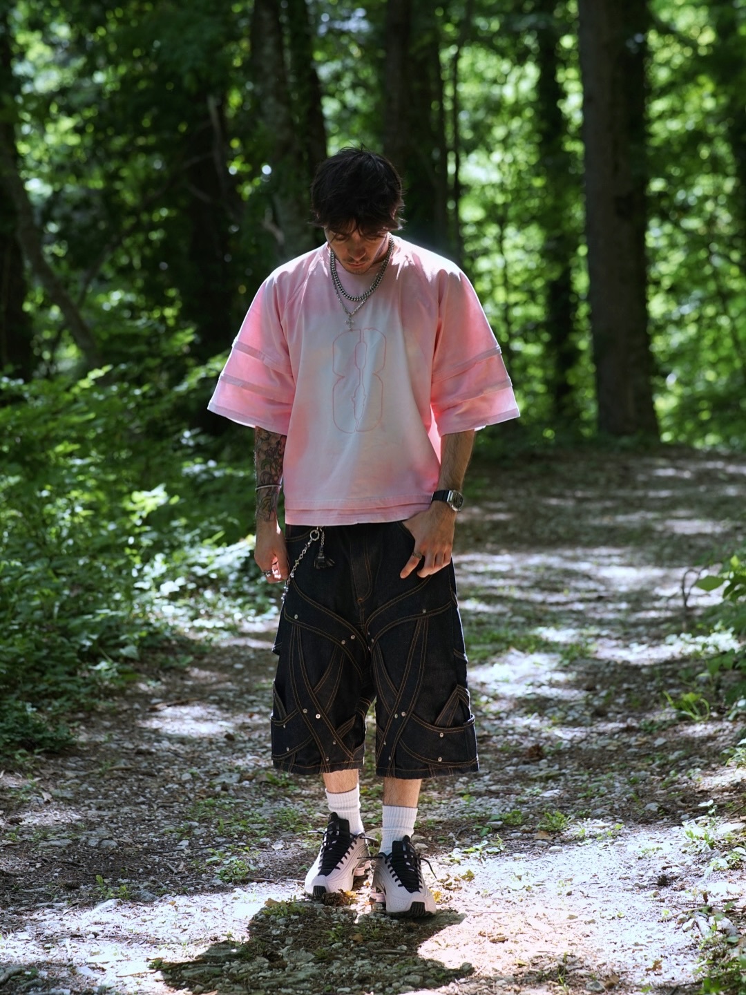 Raw Cowboy Denim Shorts-OSI