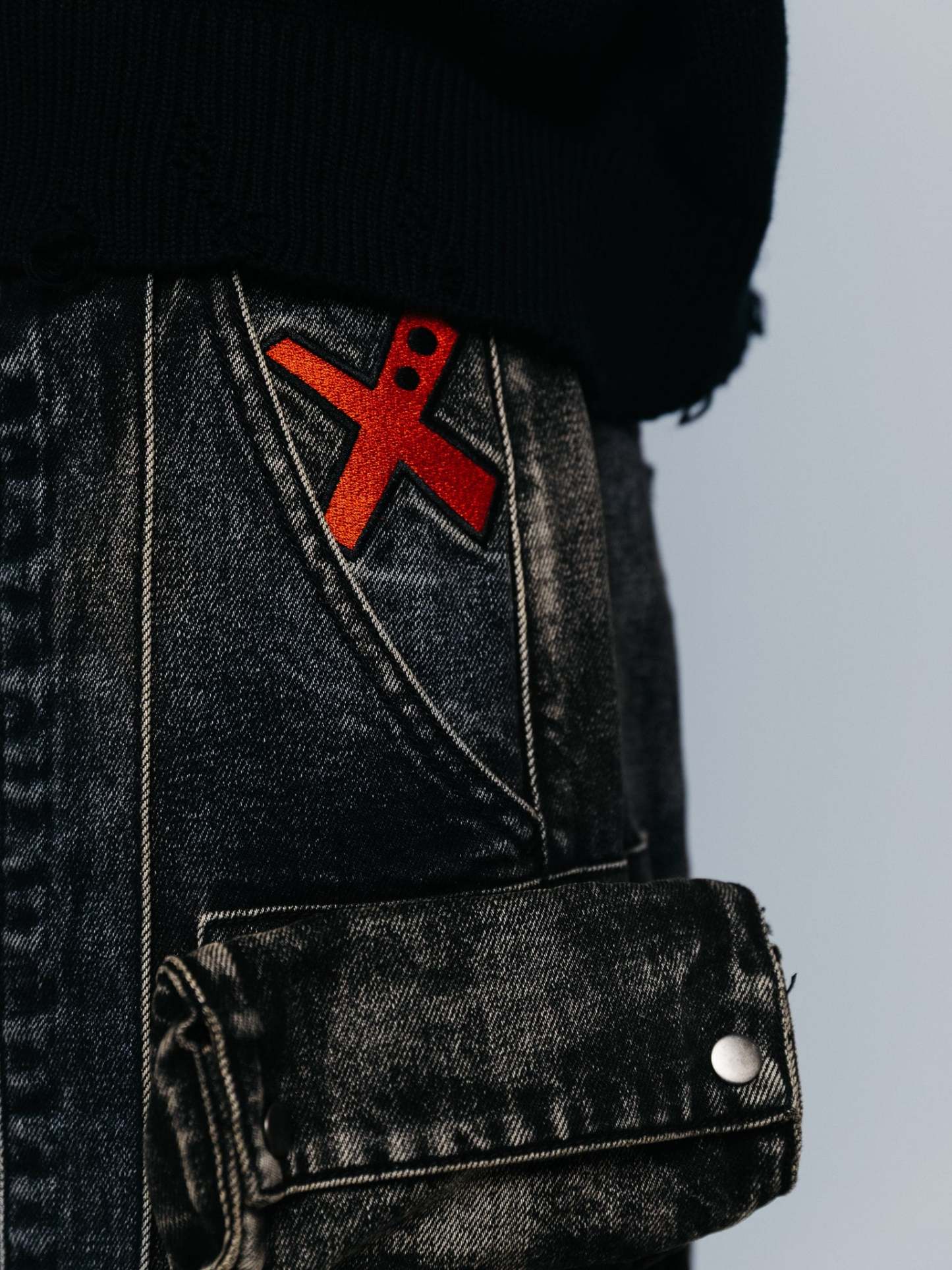 "ACADEMY" Cargo Pants Black-OSI