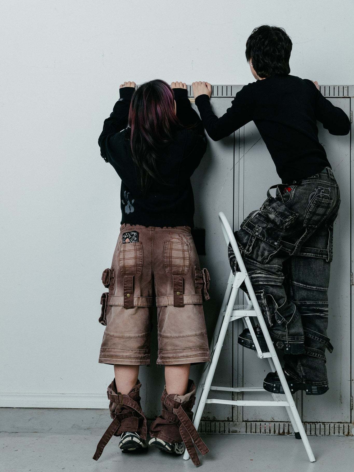 "ACADEMY" Cargo Pants Brown-OSI