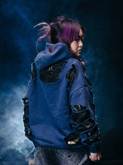 "EYE TEARS" Hoodie-OSI