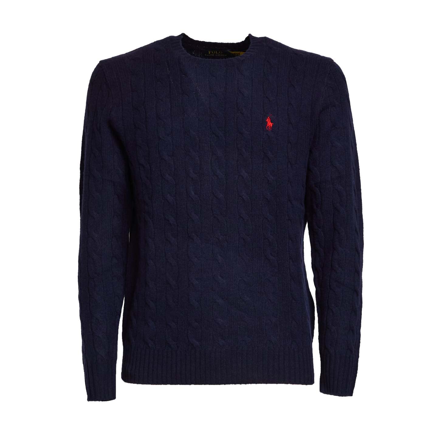 POLO  Luxurious Cable Knit Sweater-OSI