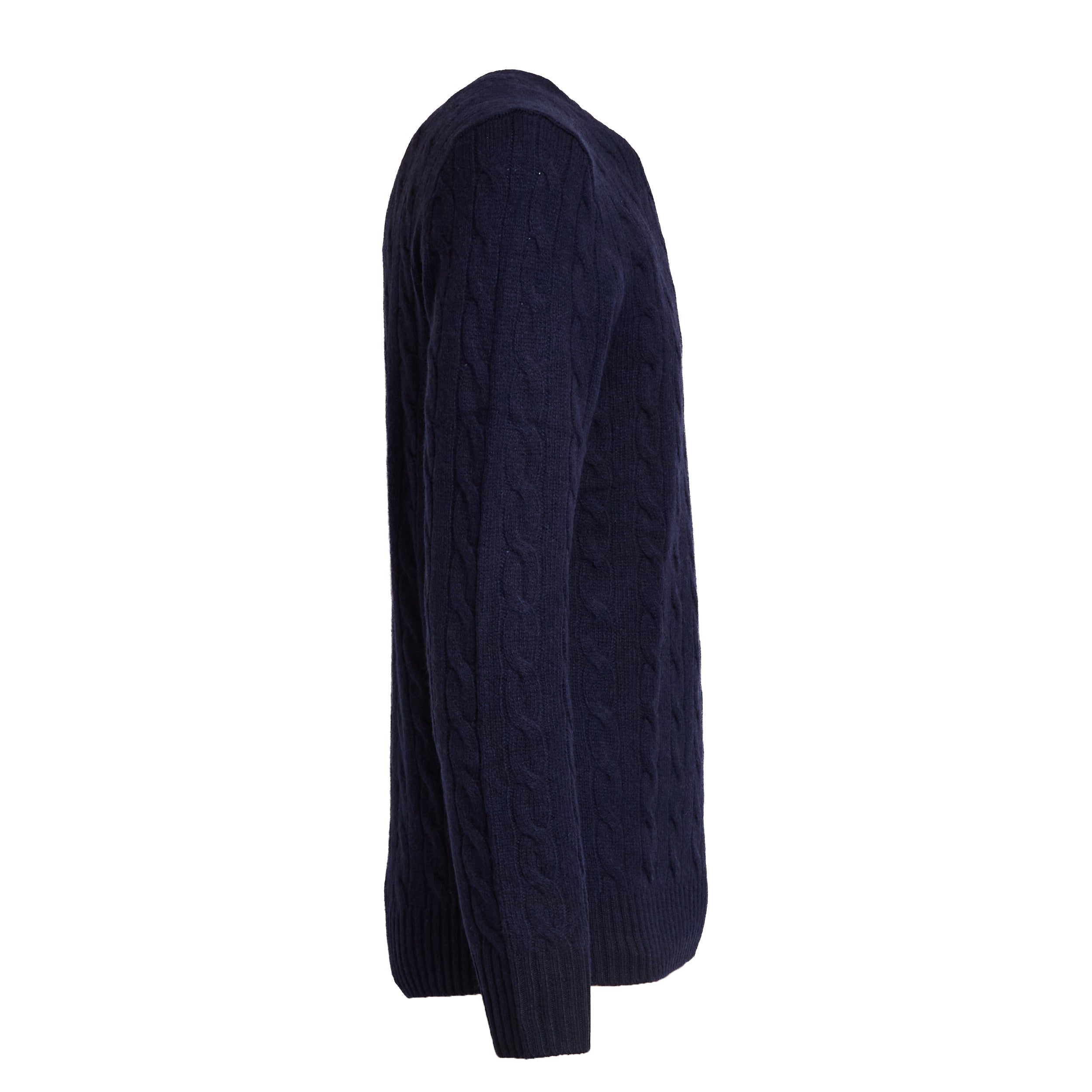 POLO  Luxurious Cable Knit Sweater-OSI