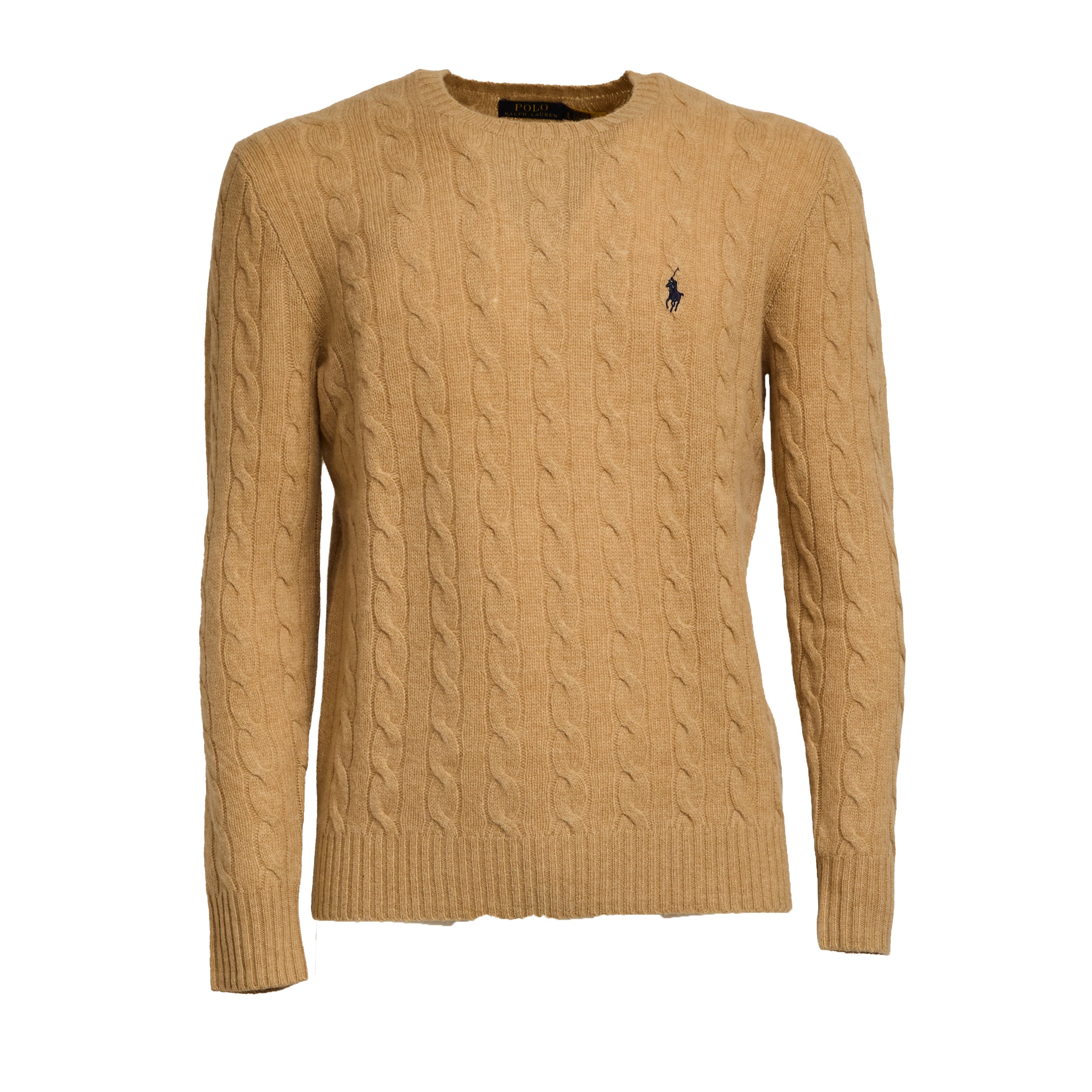 POLO  Men's Cable Knit Sweater - Regular Fit-OSI