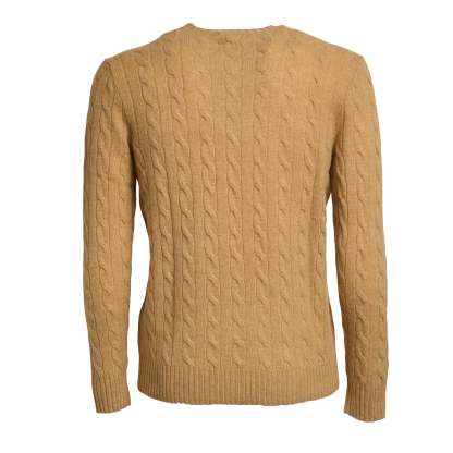 POLO  Men's Cable Knit Sweater - Regular Fit-OSI