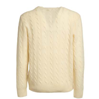 POLO  Classic Cable Knit Sweater for Men-OSI