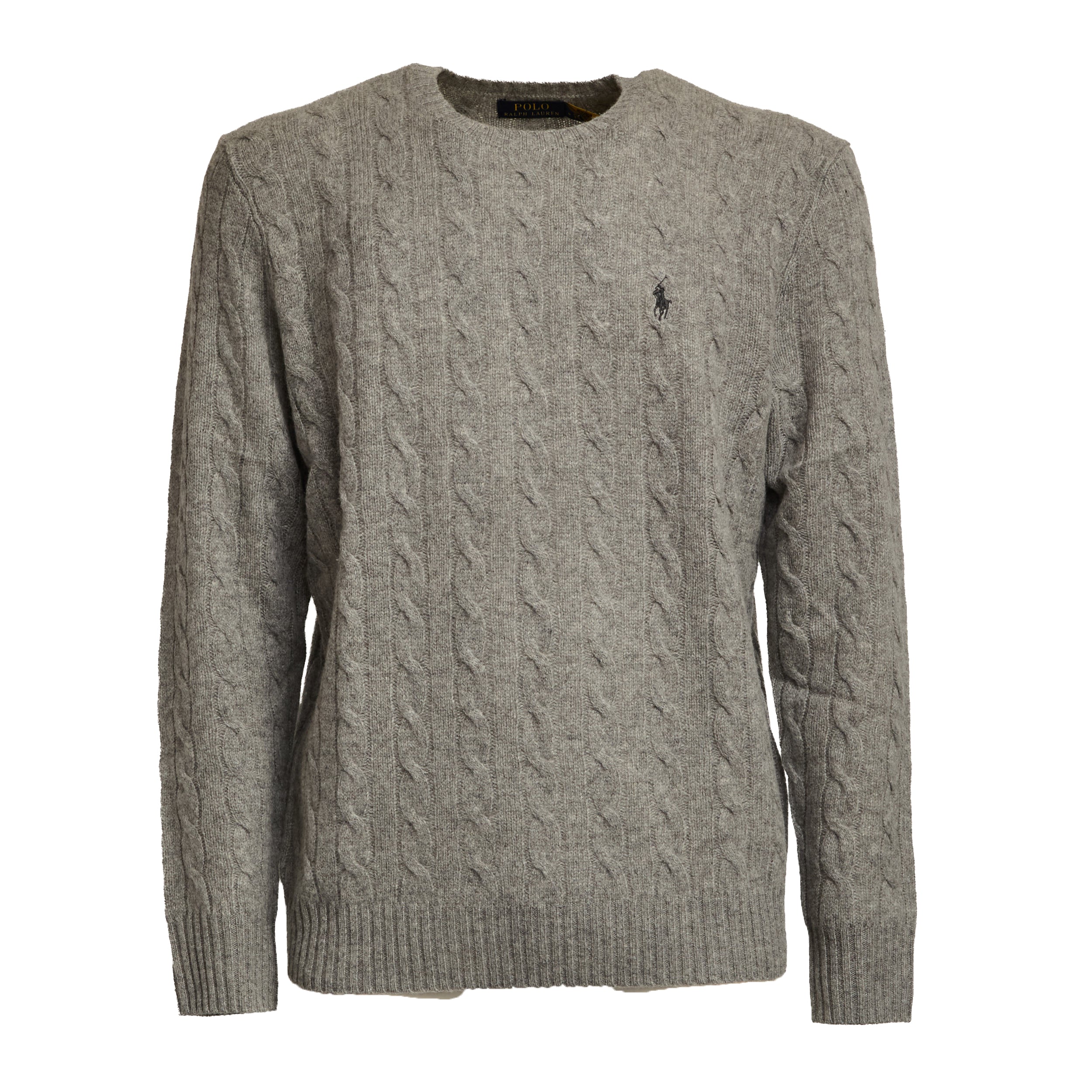 POLO  Textured Cable Knit Sweater for Men-OSI