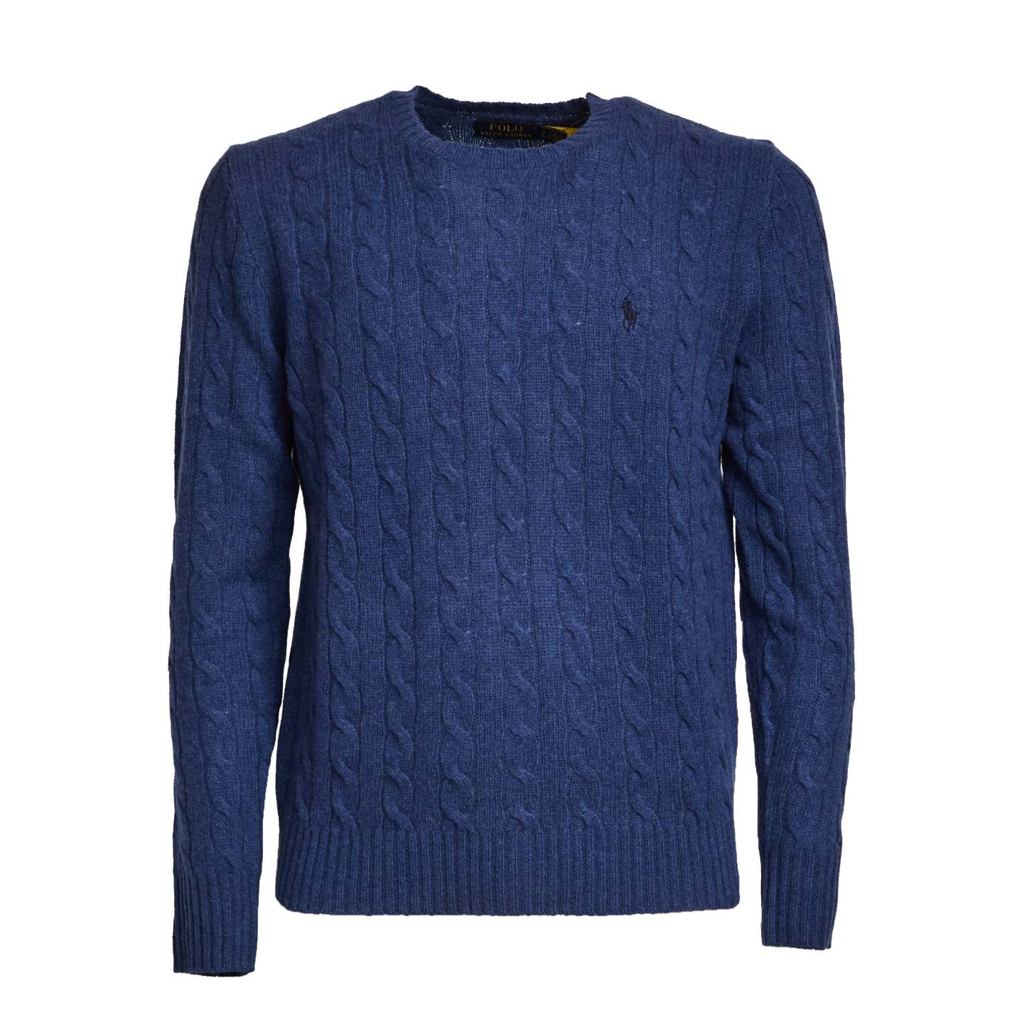 POLO  Cable Knit Wool-Cashmere Sweater for Men-OSI