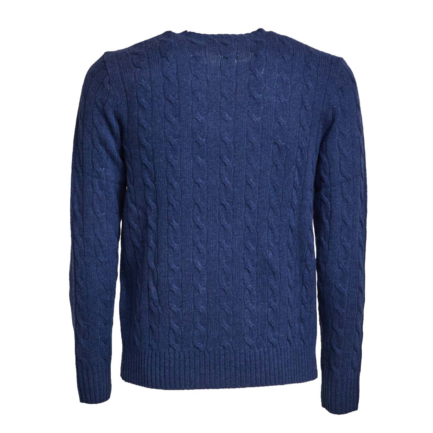 POLO  Cable Knit Wool-Cashmere Sweater for Men-OSI