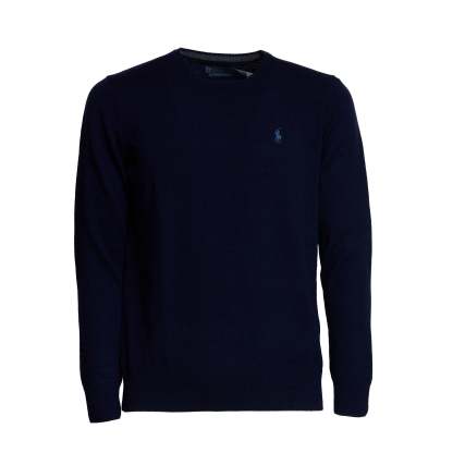POLO  Crewneck Sweater in 100% Merino Wool - Regular Fit-OSI